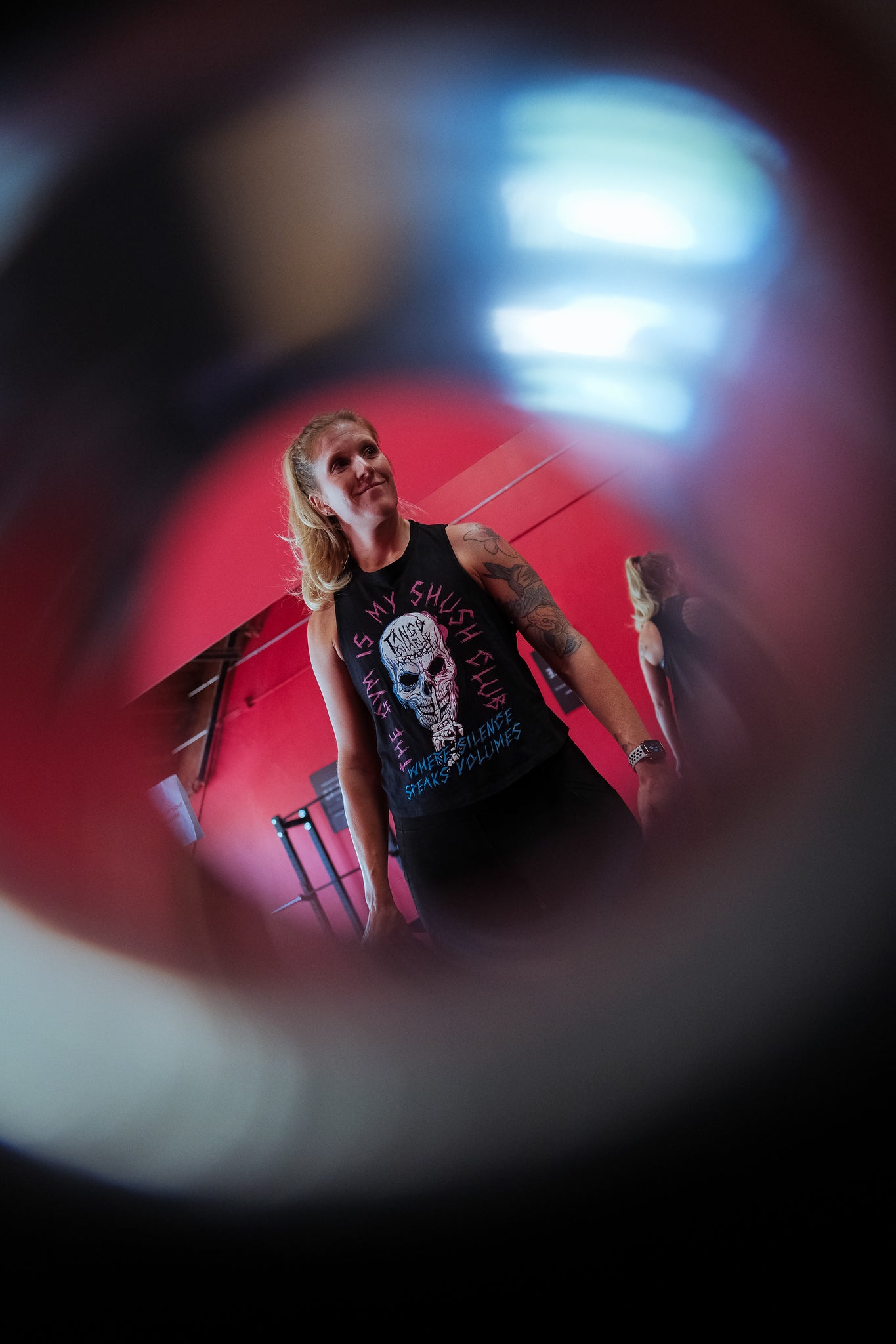 Shush Club 🤫 - Crop Muscle Tank