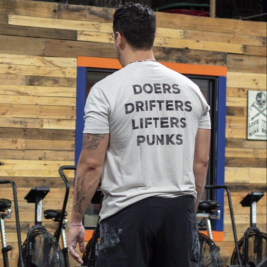"Doers Drifters Lifters Punks" - Unisex Tee