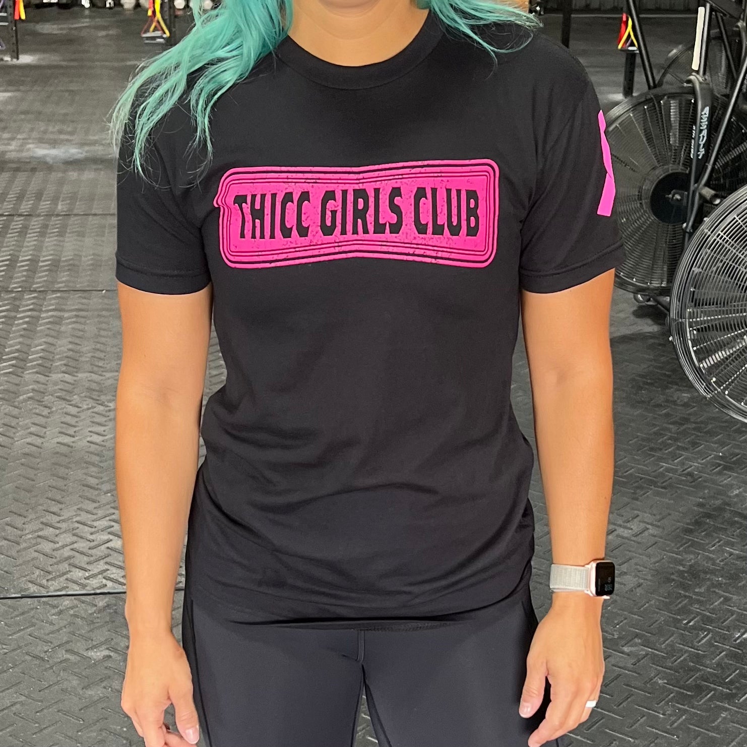 Thicc Girls Club - Pink Ribbon Edition tee