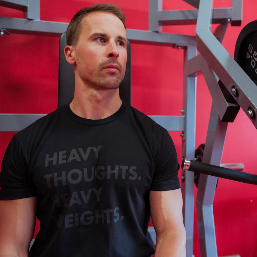 Heavy Thoughts. Heavy Weights. - Tee