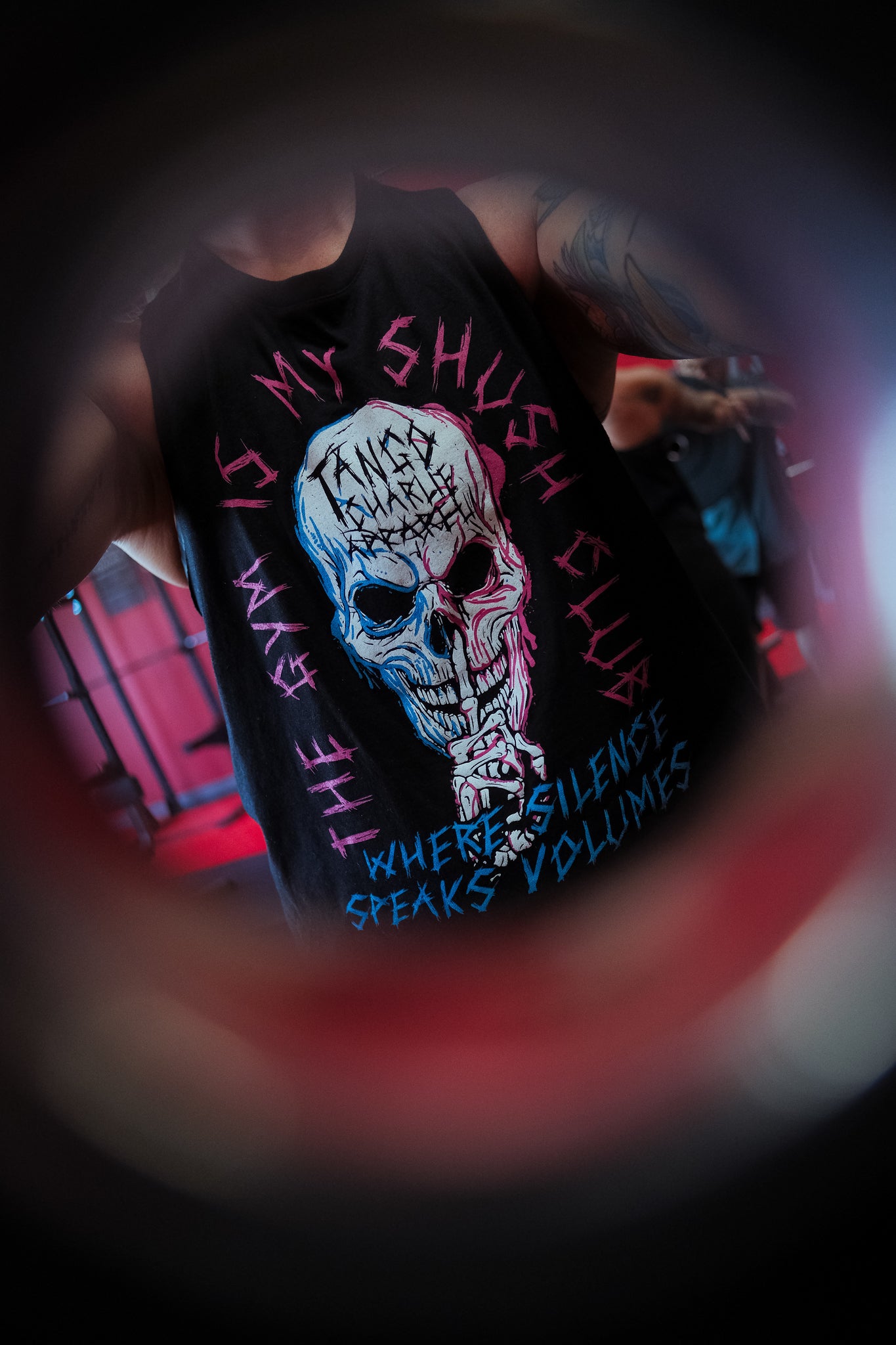 Shush Club 🤫 - Crop Muscle Tank