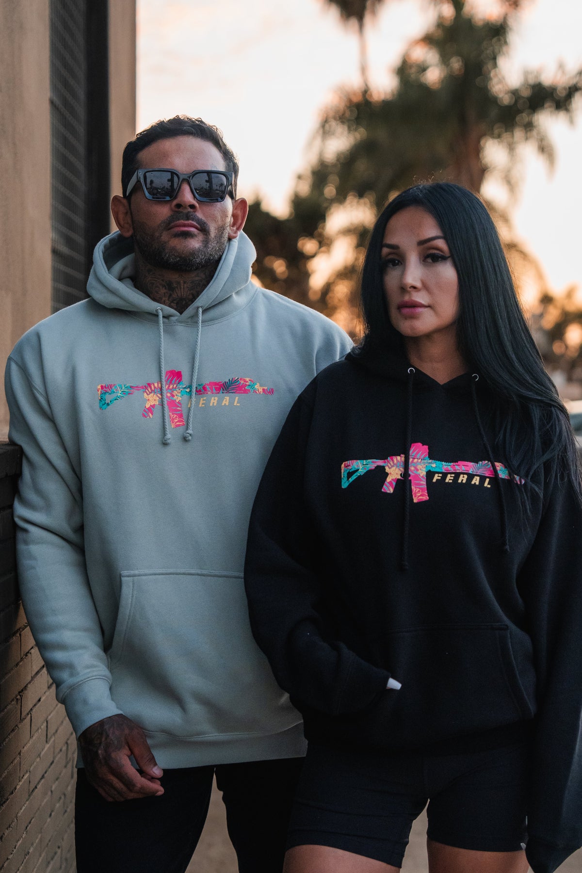Feral - Premium Dusty Sage Hoodie