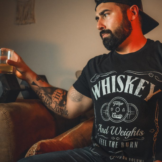 Whiskey "Feel the Burn" - tee