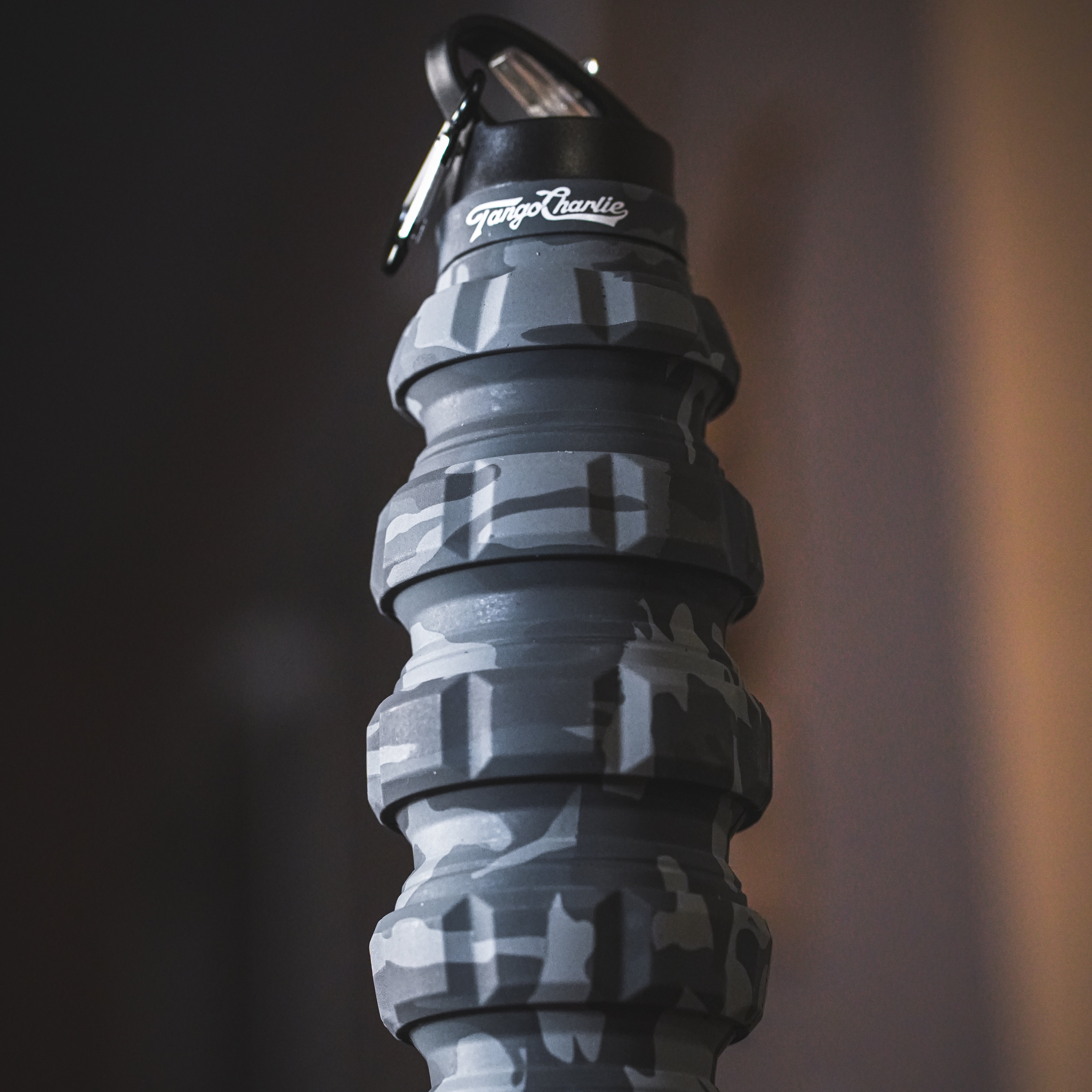 Humble + Hydrated 20oz Black Camo Water Bottle