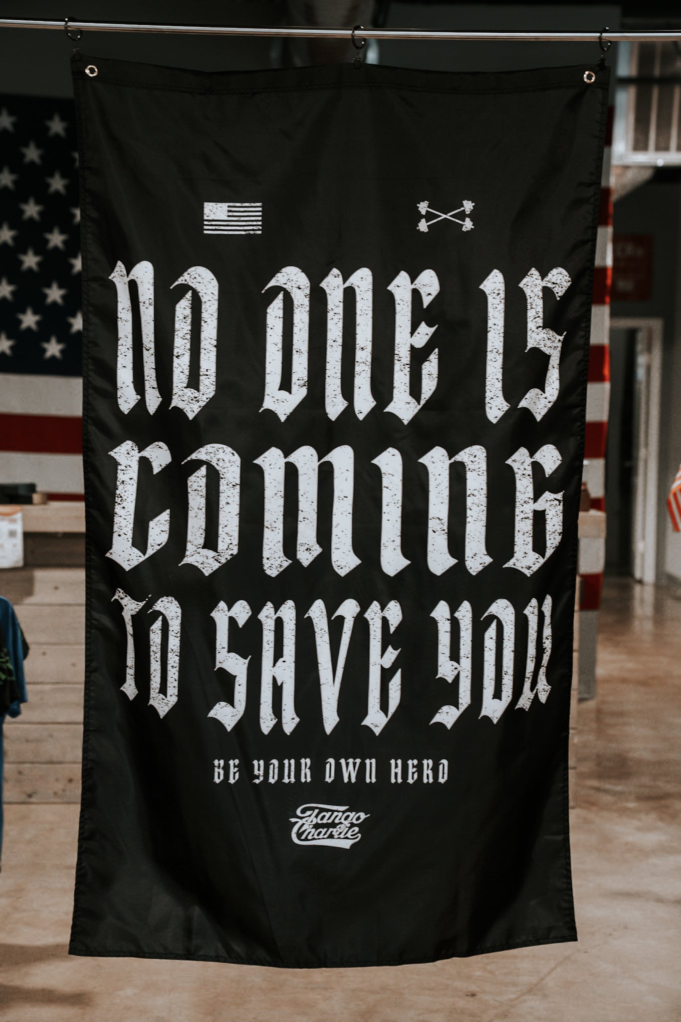 No One Is Coming To Save You - Flag