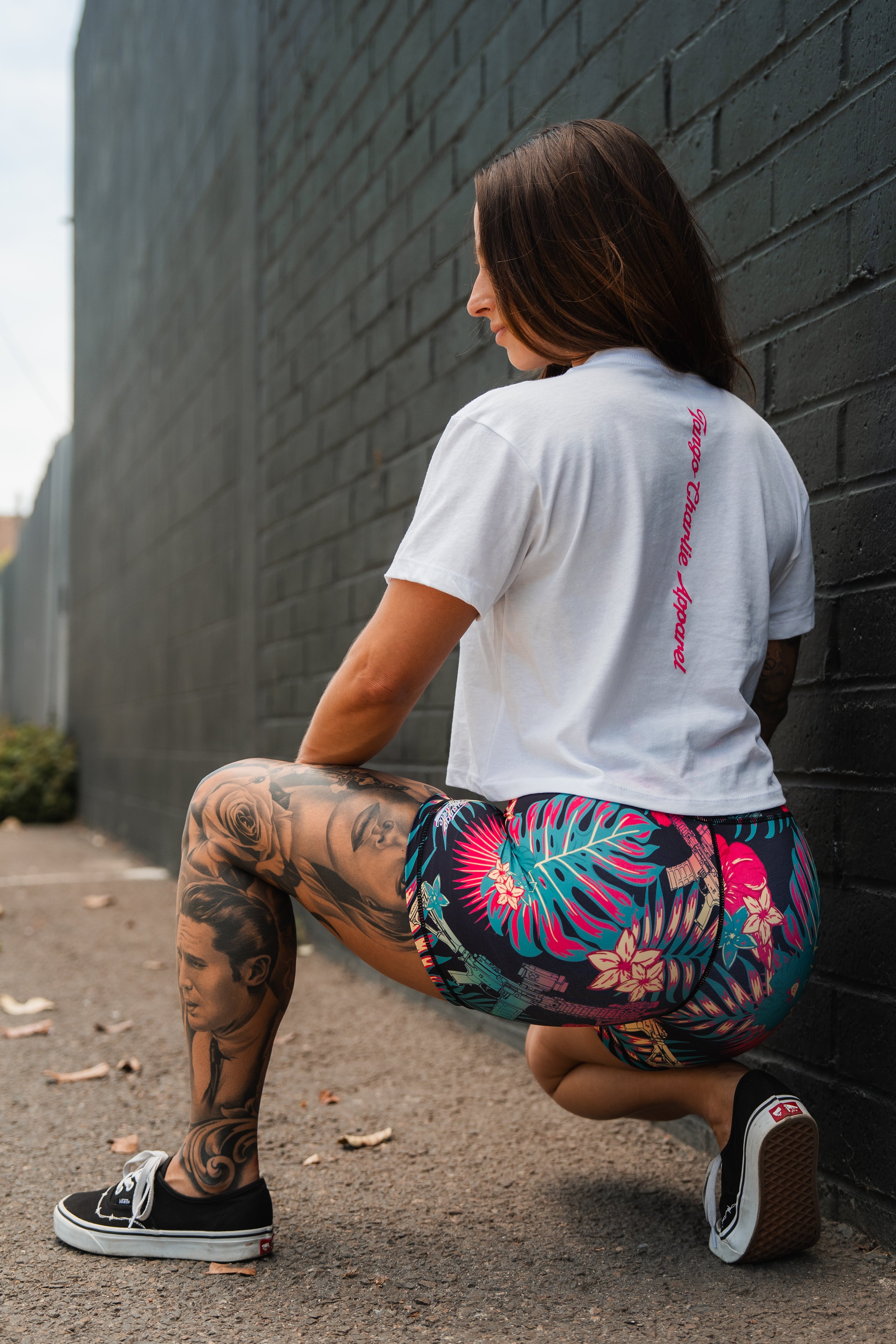 Feral - Women's White Crop