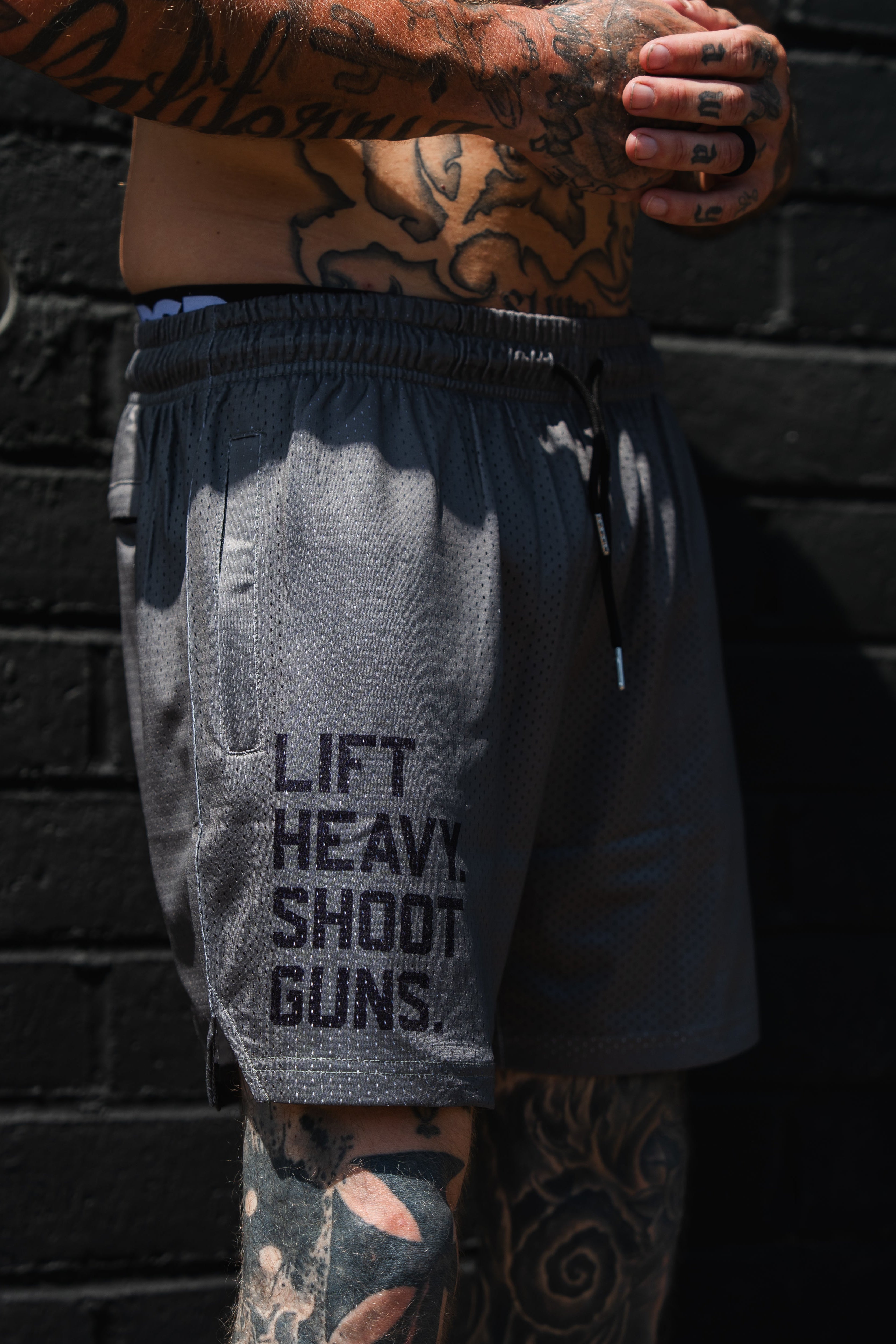Men's Mesh Lifestyle Shorts | 5.5"- LHSG OD Green