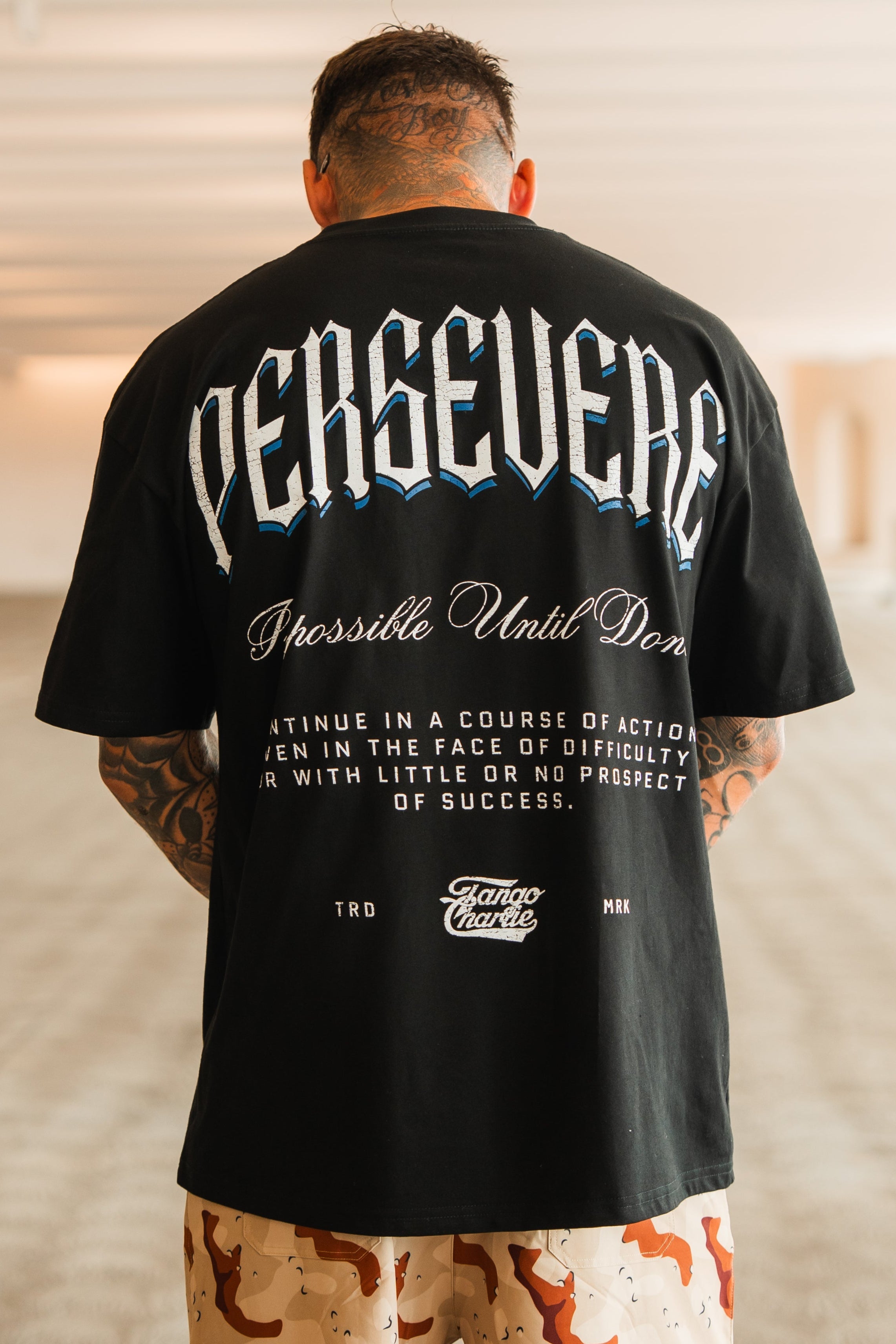 Persevere - Premium Oversized Tee