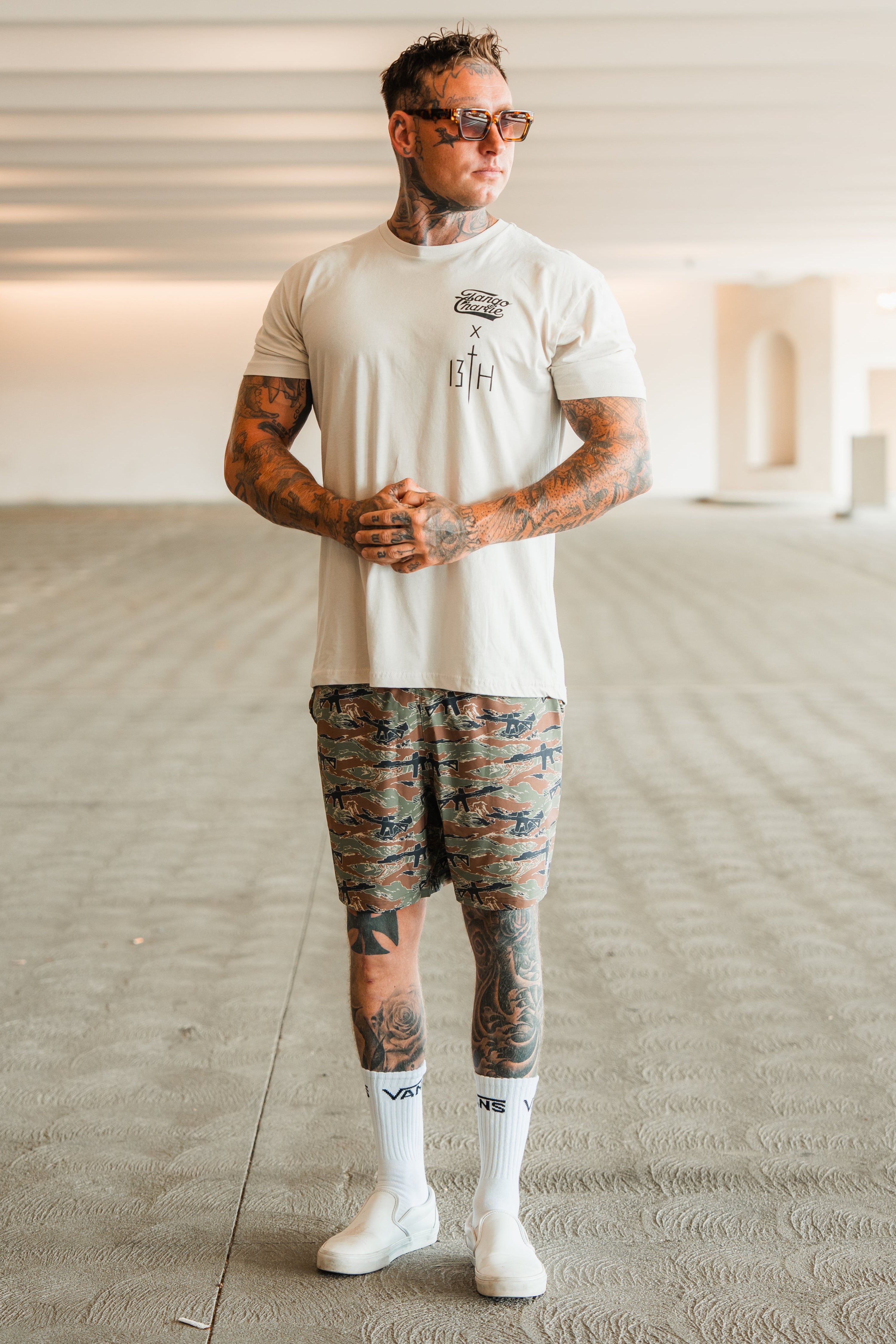 Lift Heavy. Pray Hard. - Tee