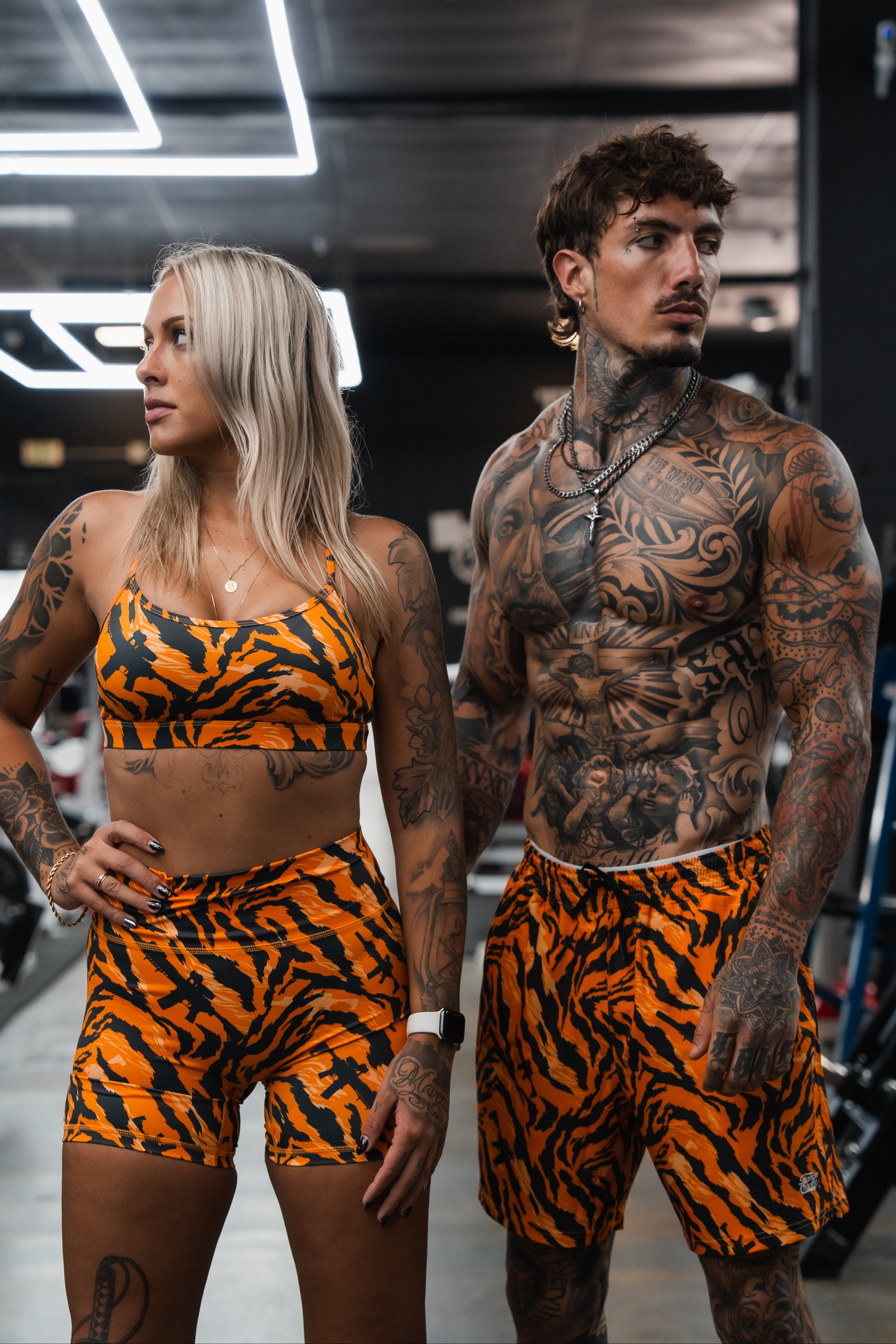 Men's Performance Training Shorts | 5.5"- Tiger Snipe