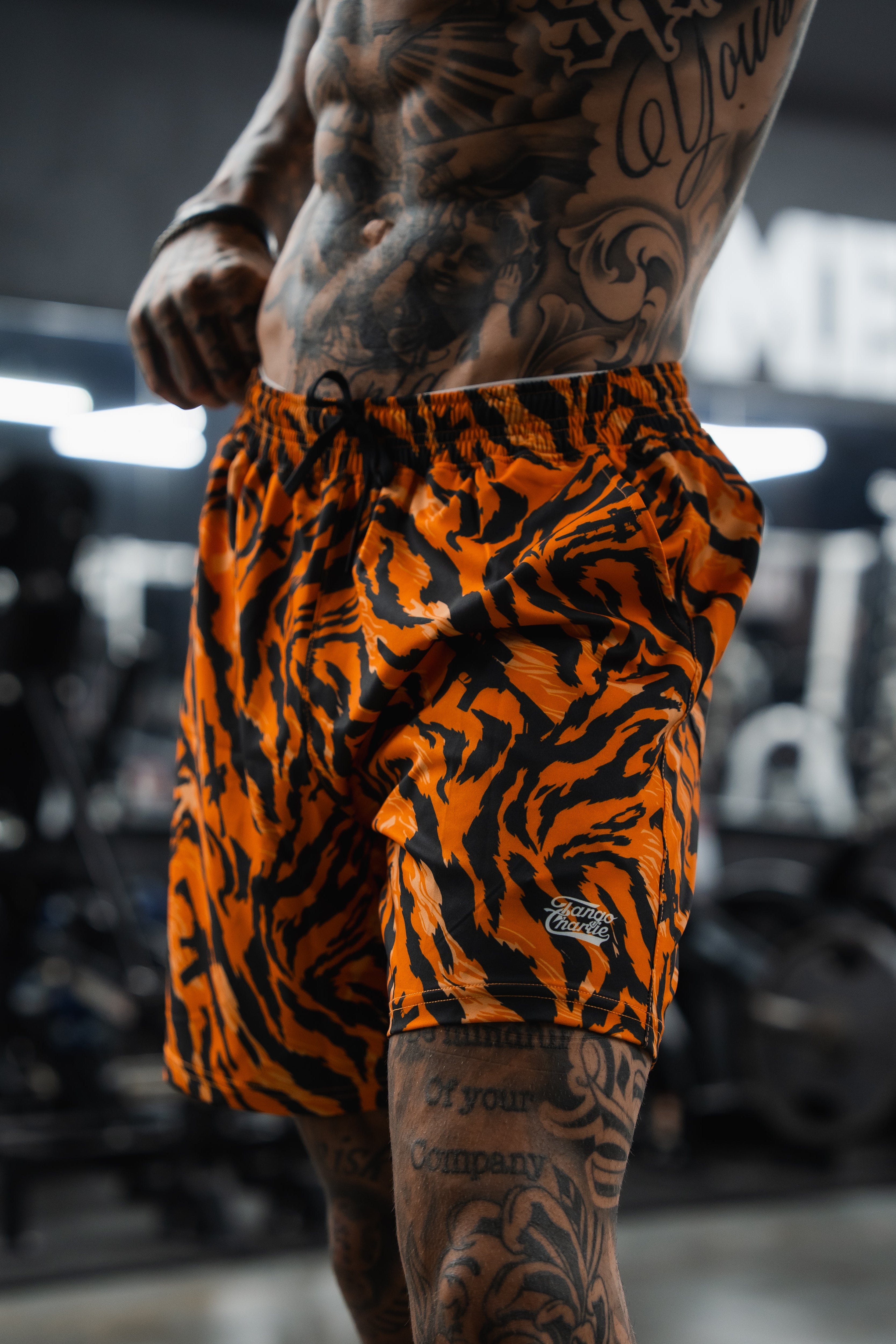 Men's Performance Training Shorts | 5.5"- Tiger Snipe