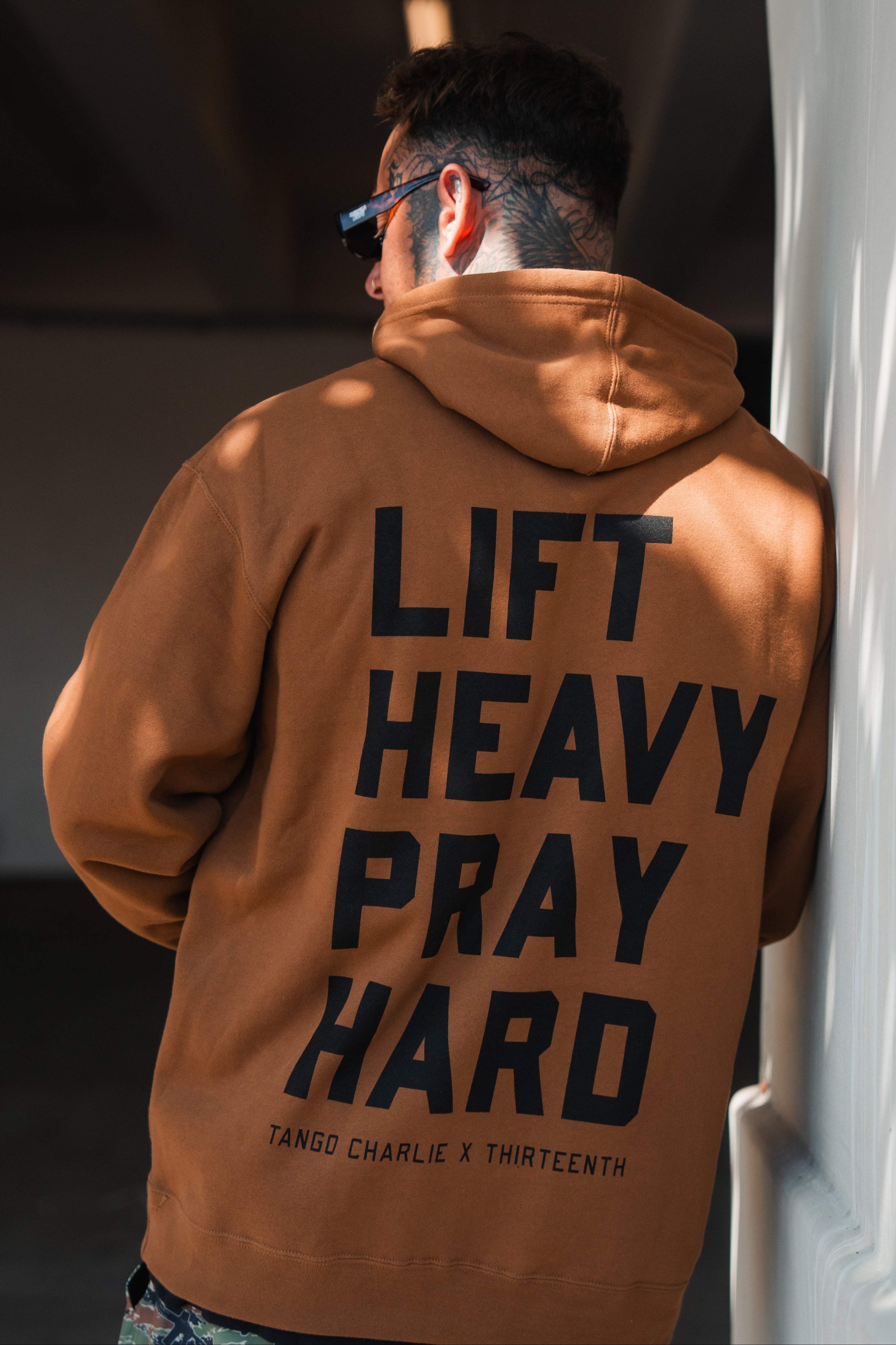 Lift Heavy. Pray Hard. - Hoodie