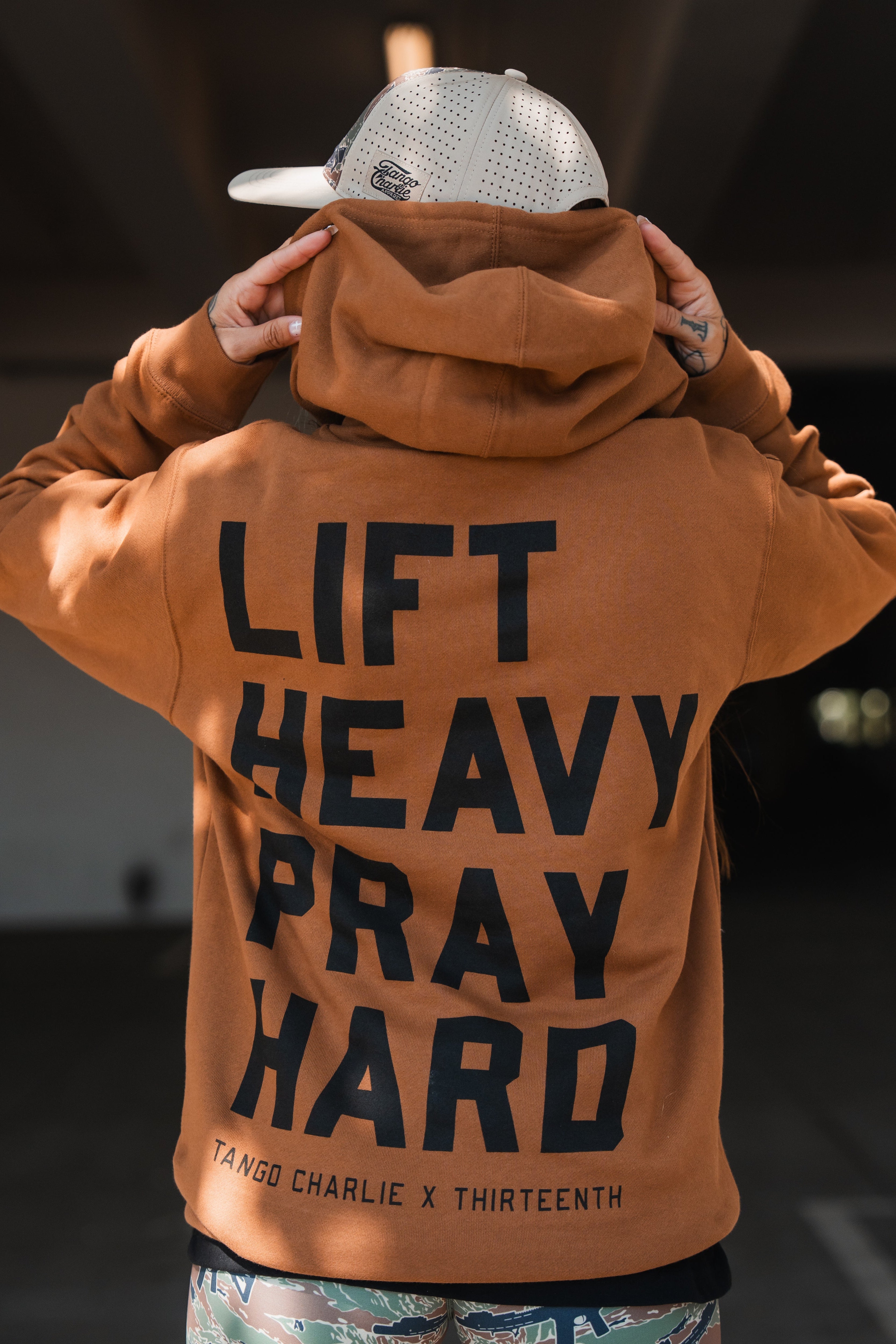 Lift Heavy. Pray Hard. - Hoodie