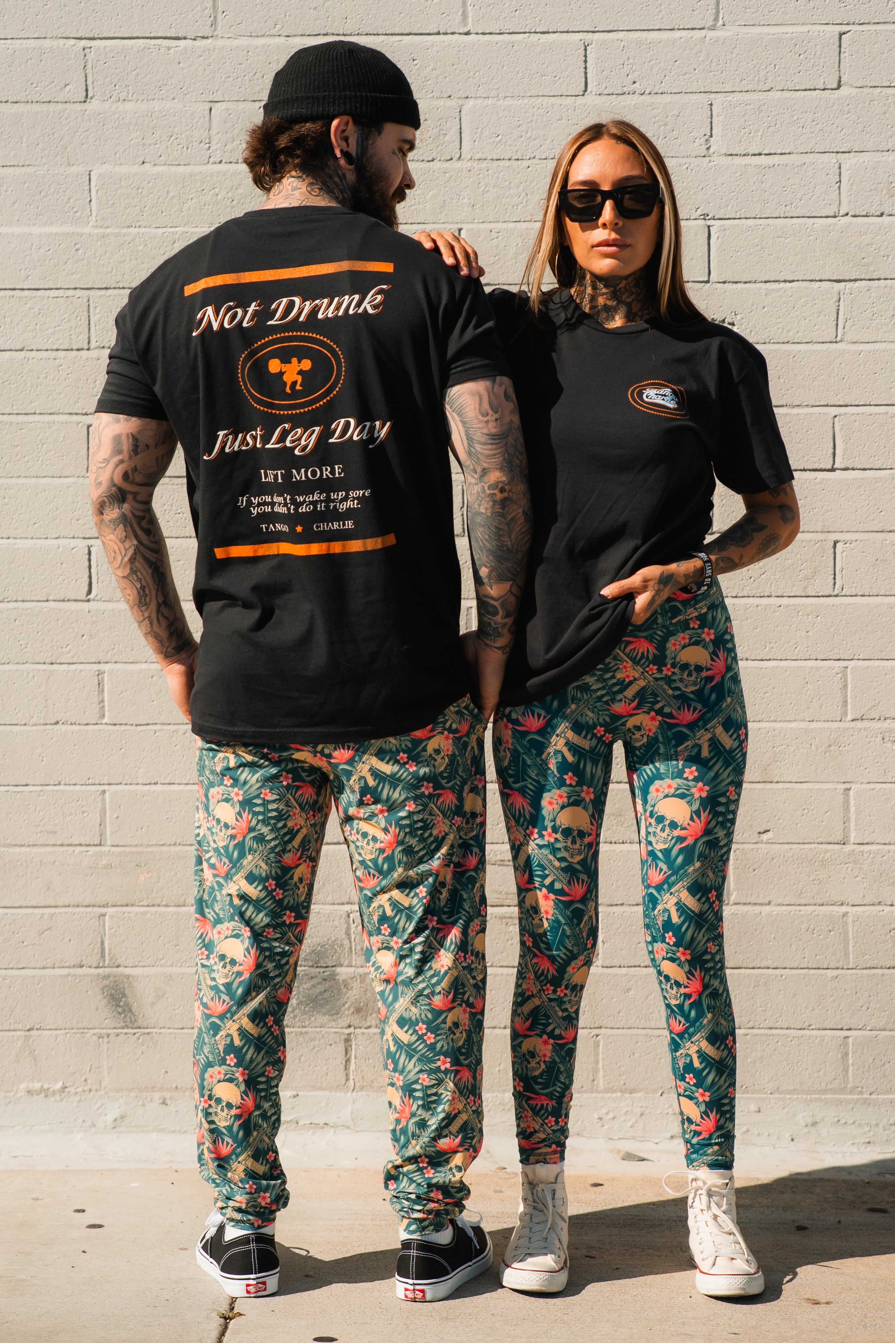 Just Leg Day - Black Tee