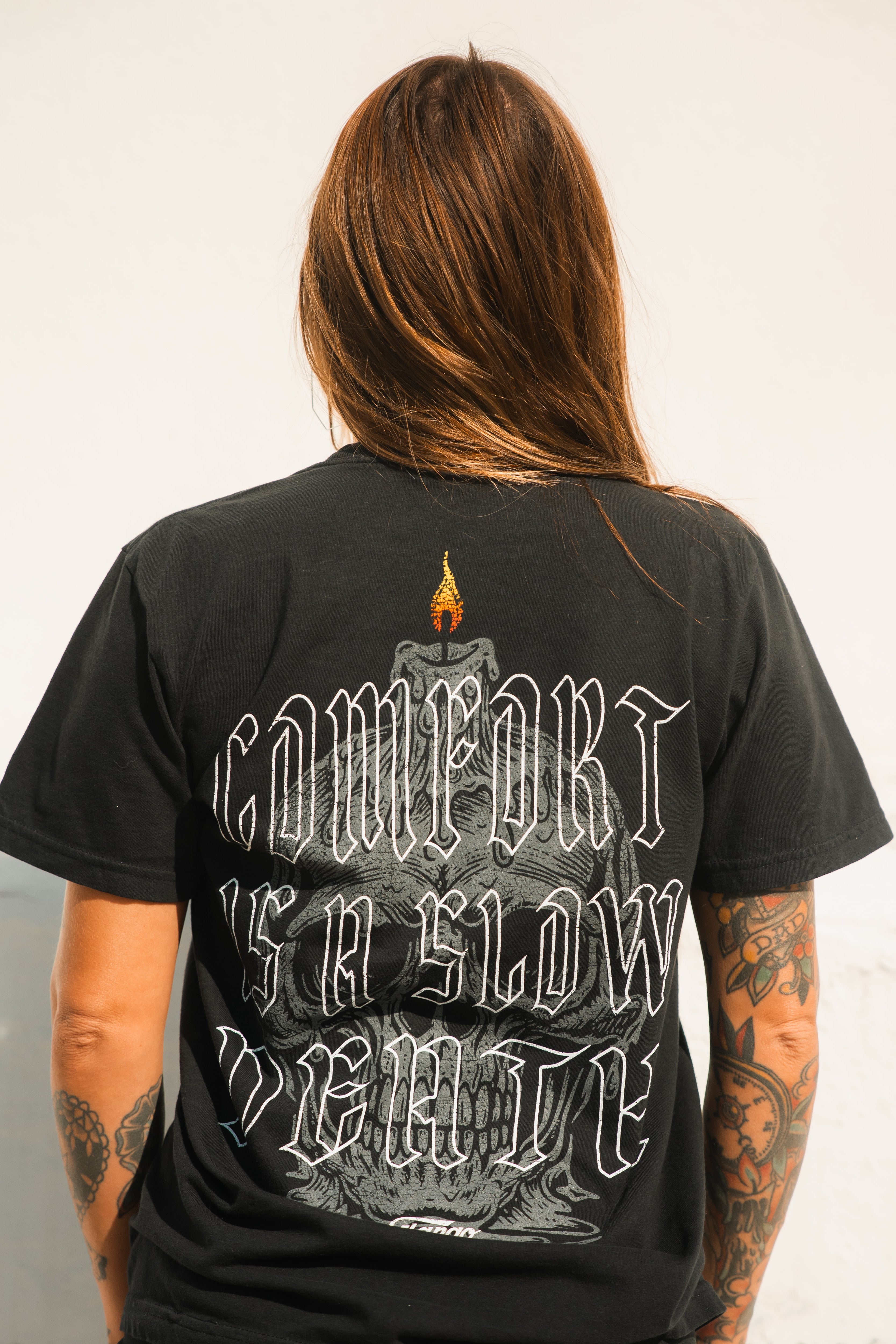Comfort is a Slow Death - Black Premium Tee