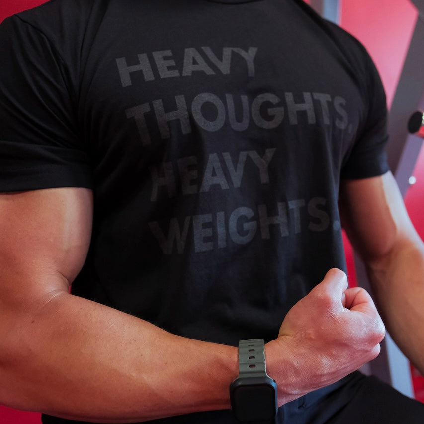 Heavy Thoughts. Heavy Weights. - Tee