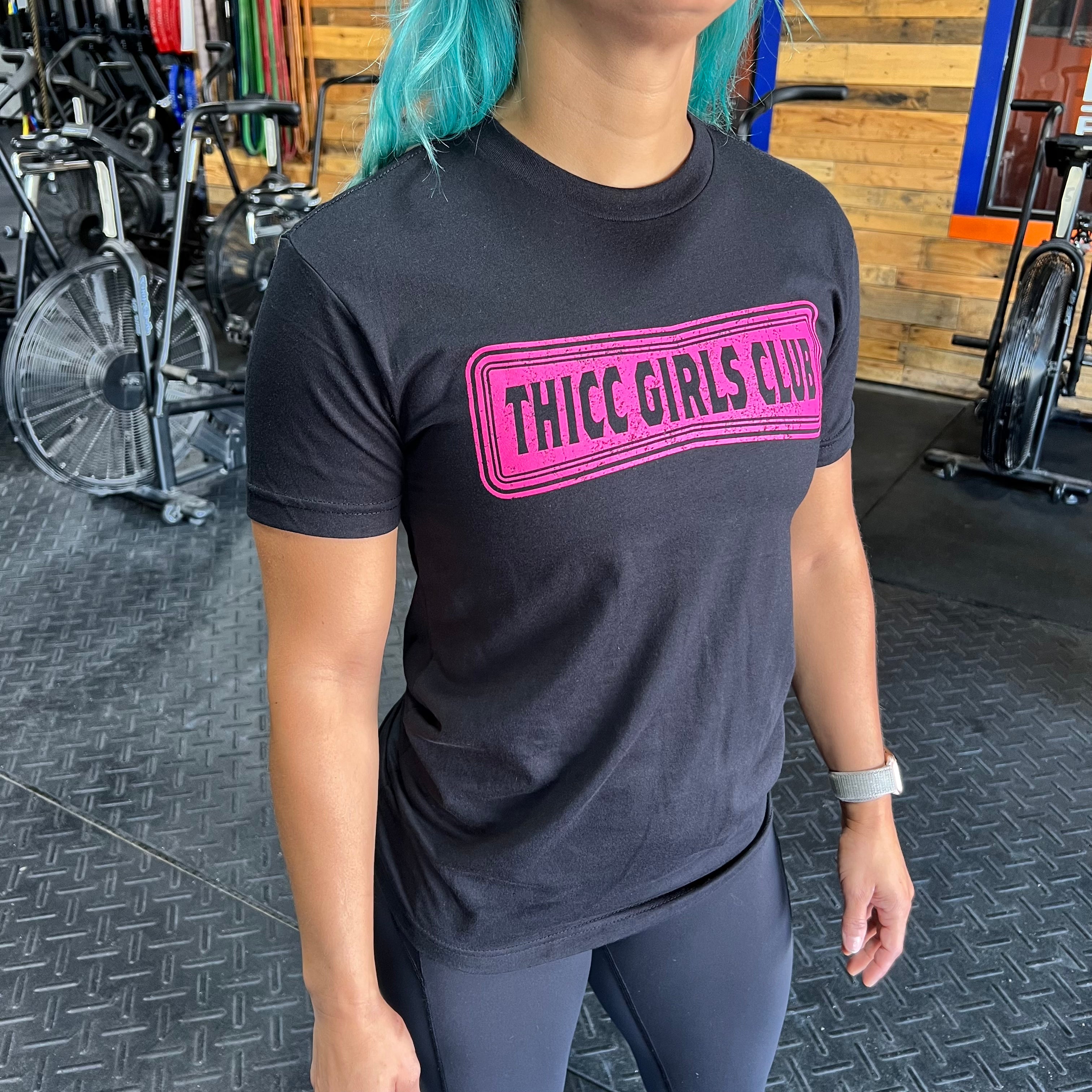 Thicc Girls Club - Pink Ribbon Edition tee