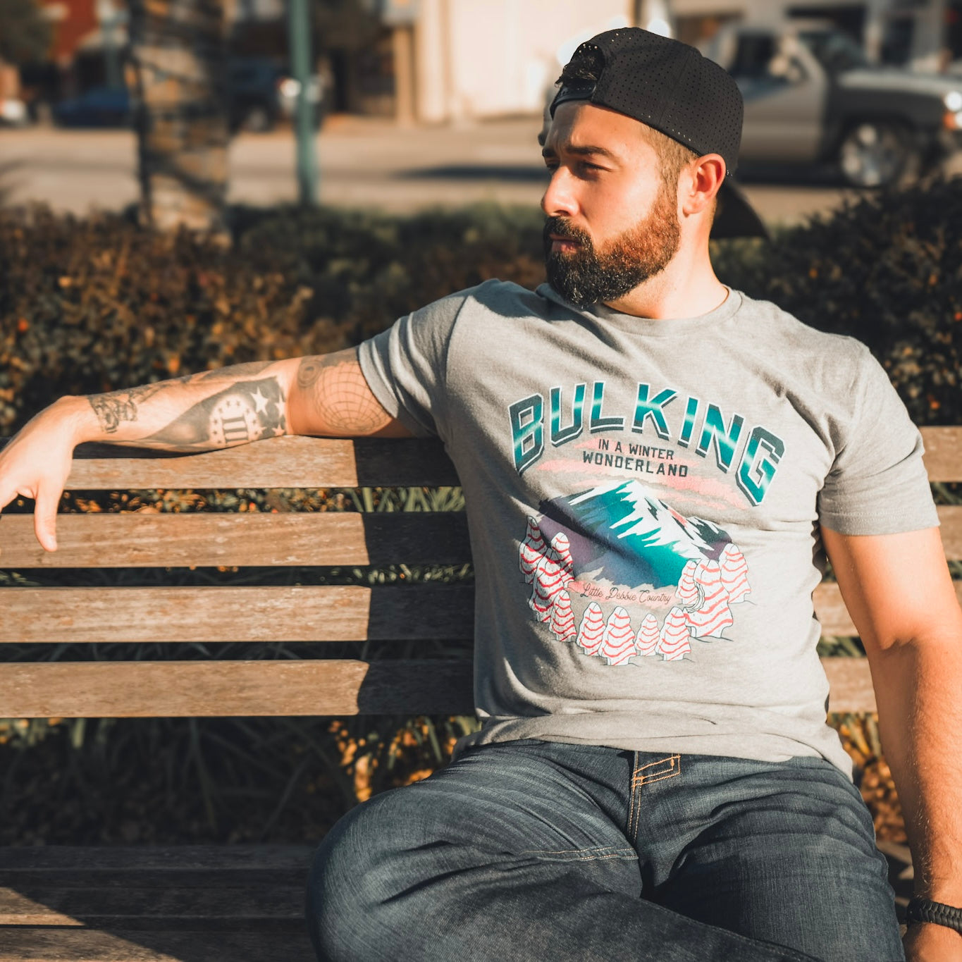Bulking in a Winter Wonderland - tee