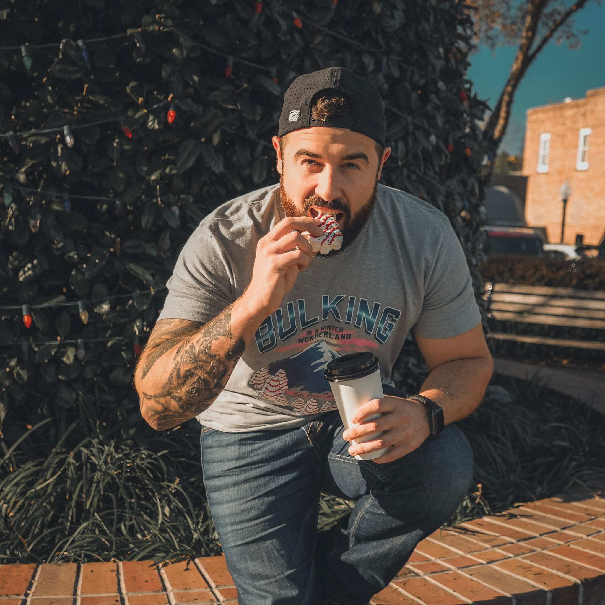 Bulking in a Winter Wonderland - tee