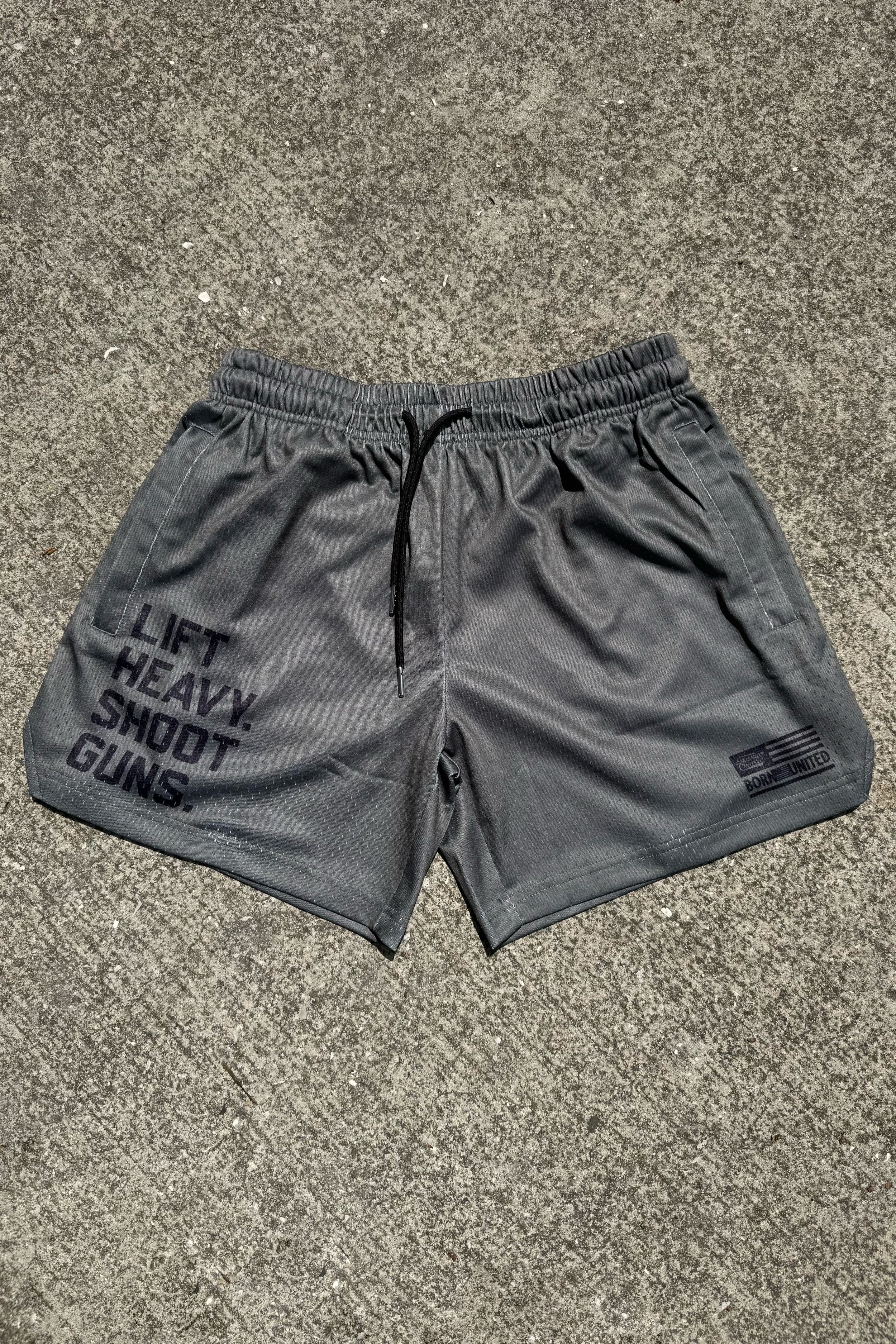 Men's Mesh Lifestyle Shorts | 5.5"- LHSG OD Green