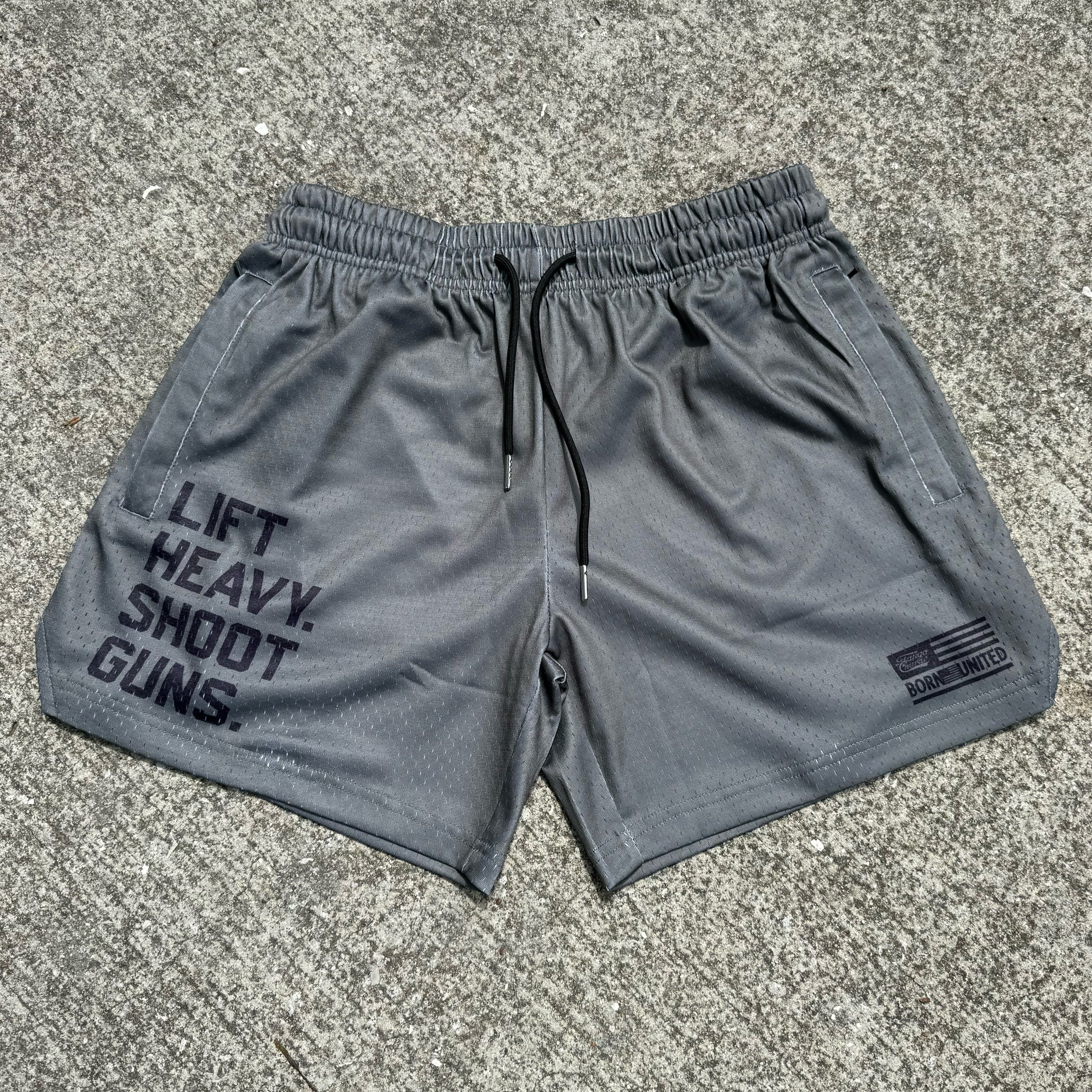 Men's Mesh Lifestyle Shorts | 5.5"- LHSG OD Green