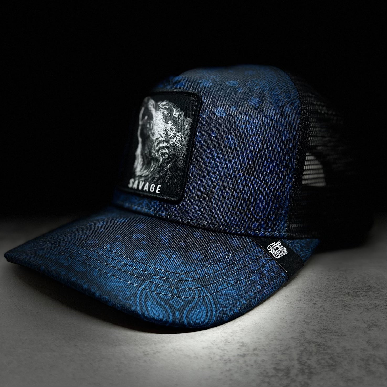 Savage Slate Paisley - Trucker Snapback Hat