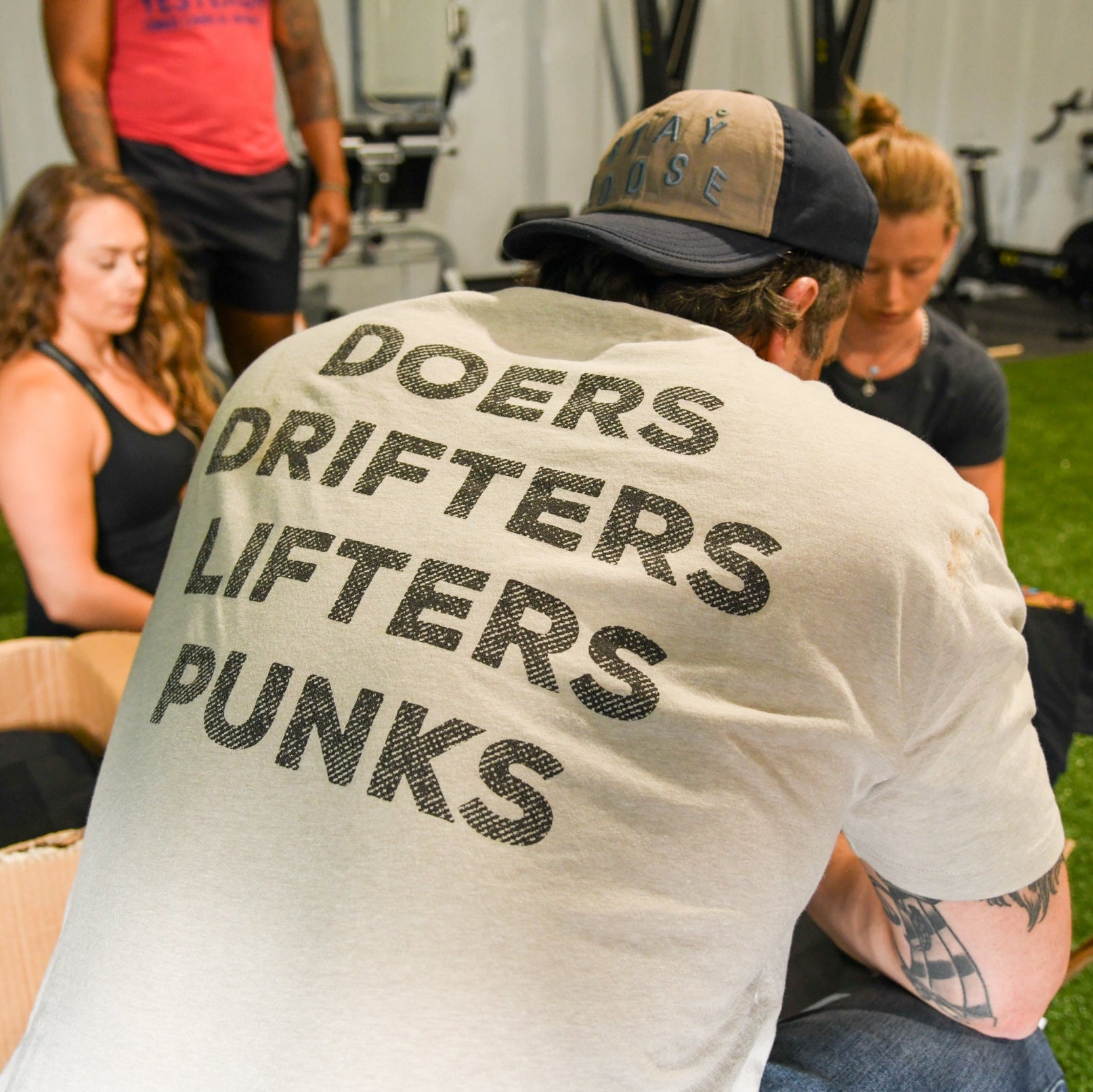 "Doers Drifters Lifters Punks" - Unisex Tee
