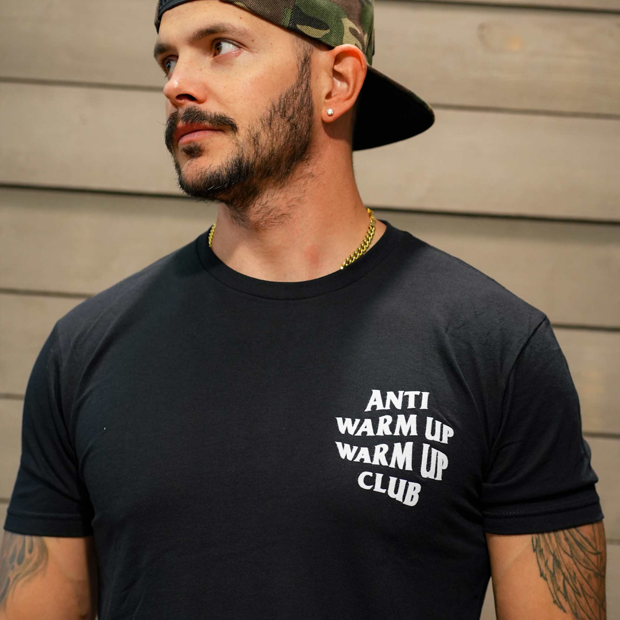 "Anti Warmup, Warmup Club" - Unisex Tee