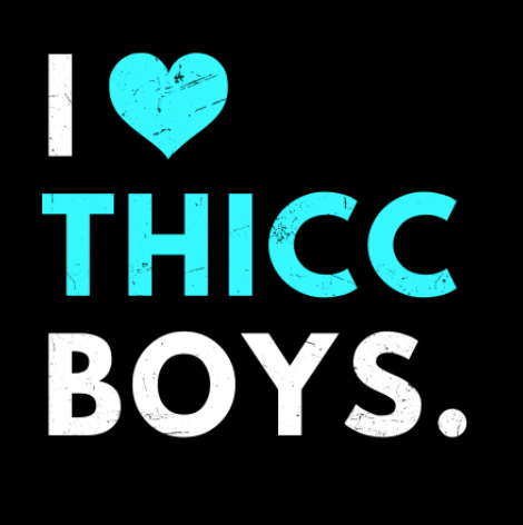 I ❤️ THICC BOYS - Women’s Crop tee