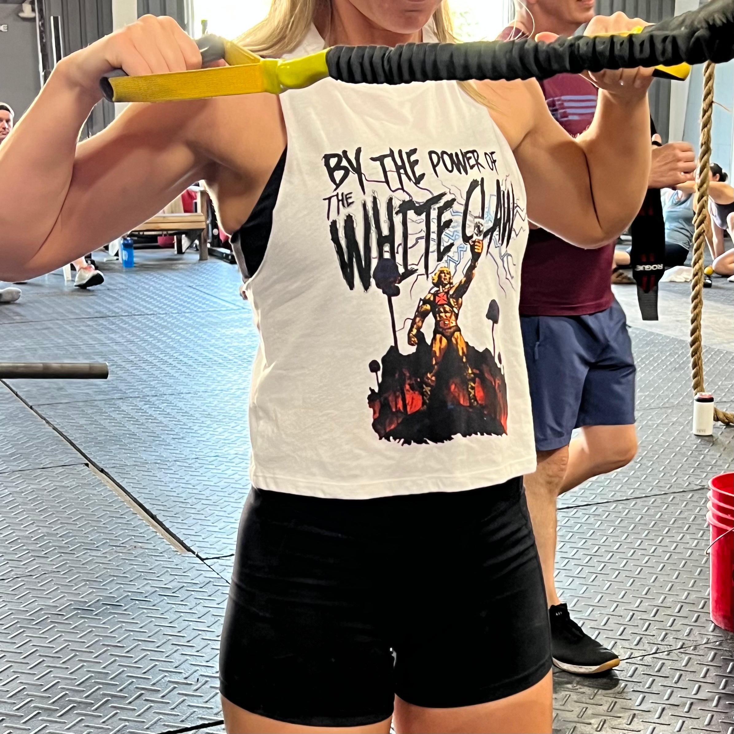 "By the Power of White Claw" - Women’s Crop tank