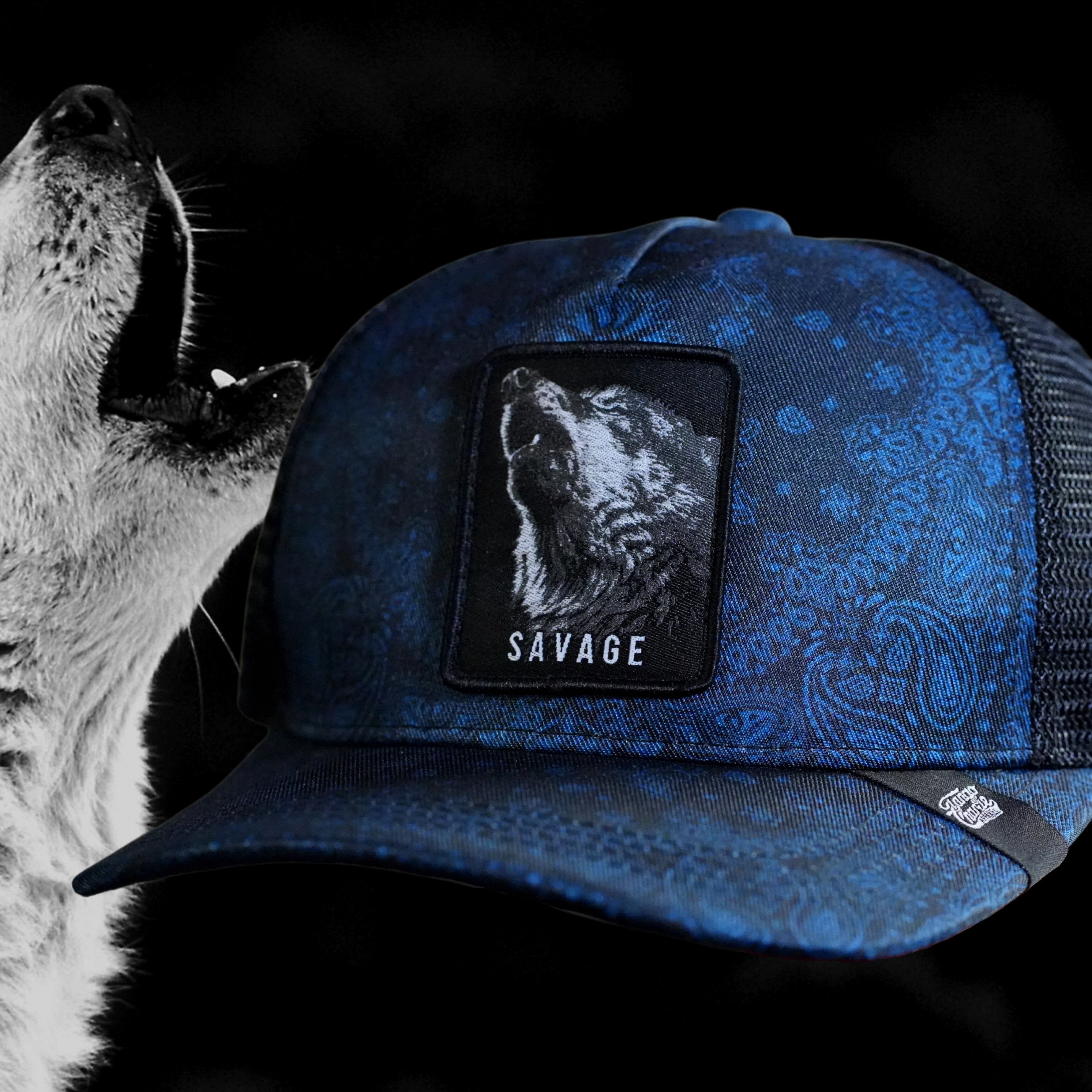 Savage Slate Paisley - Trucker Snapback Hat