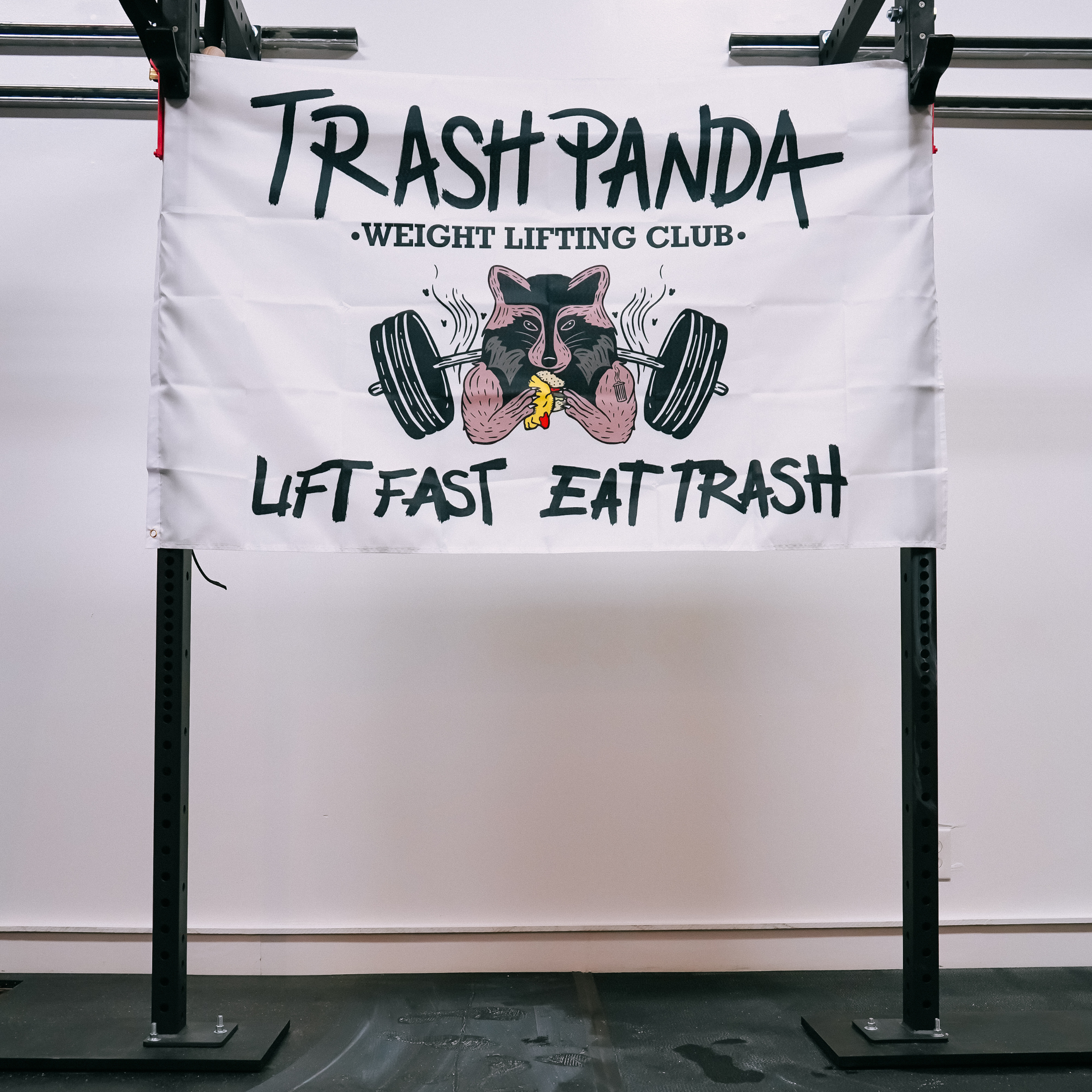 "Trash Panda" - Flag / Wall Banner