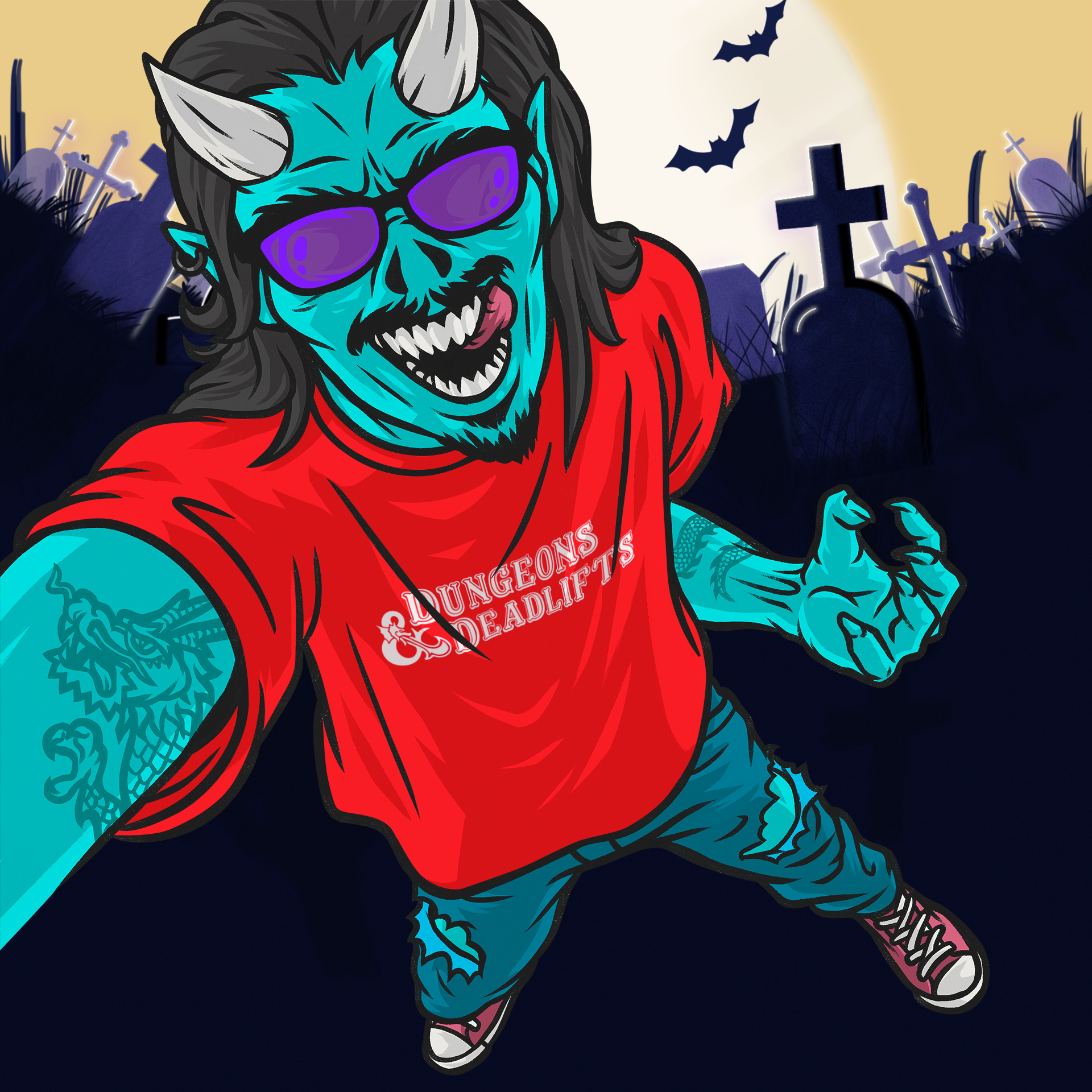 "Dungeons & Deadlifts" - Men's Tee