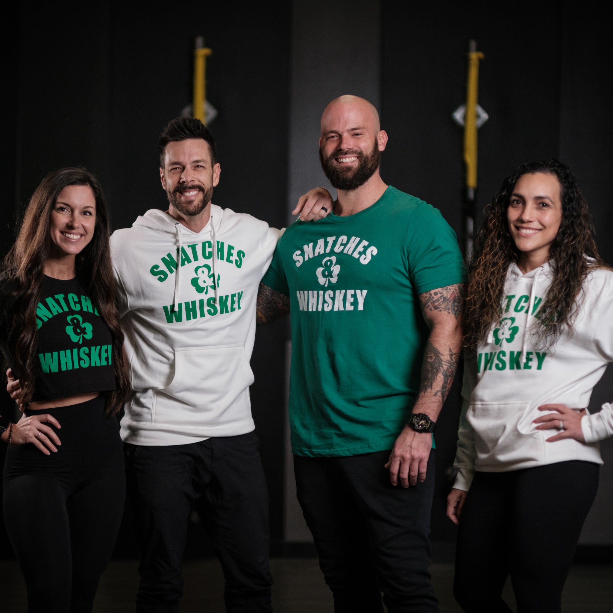 Snatches & Whiskey - Crop Tee
