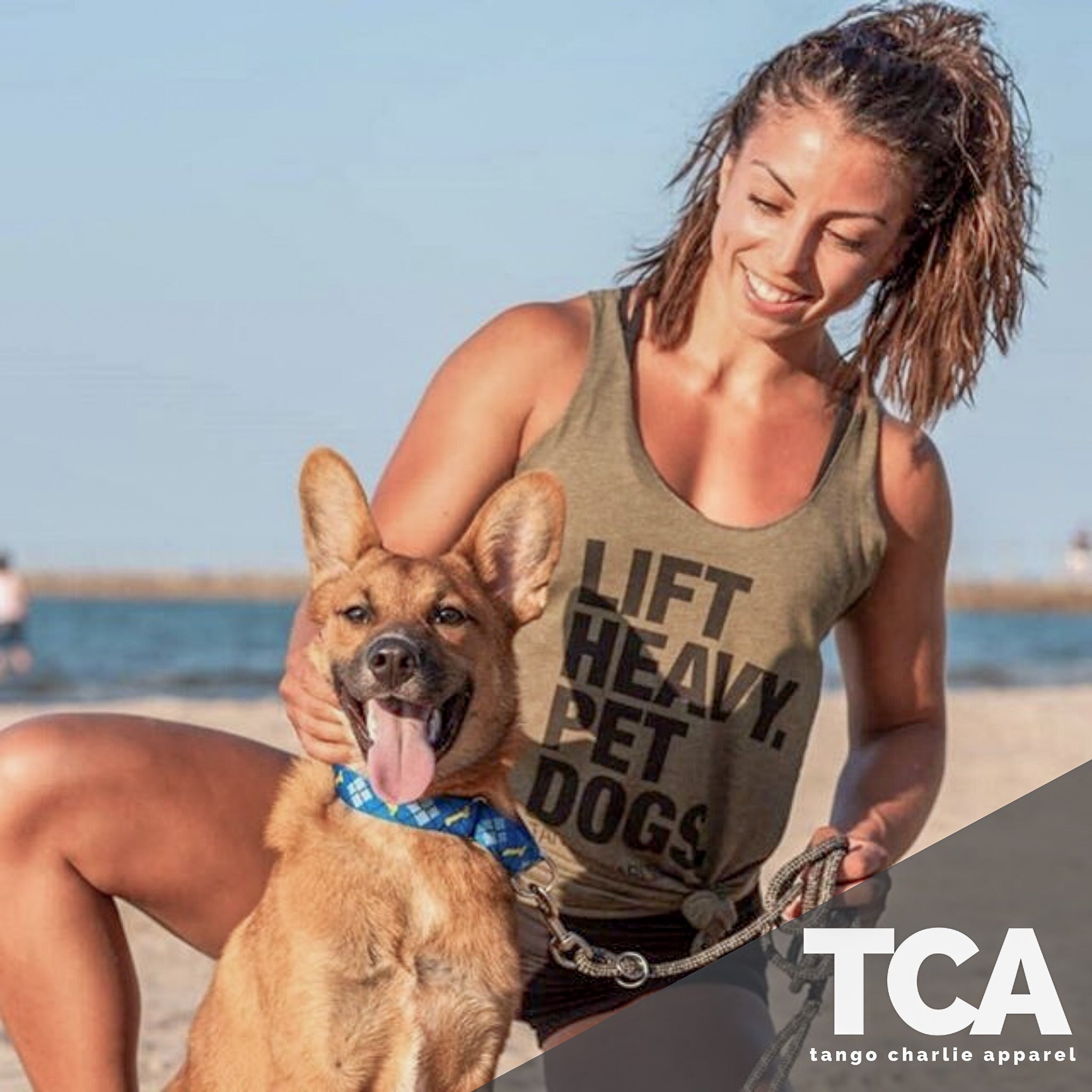 Lift Heavy. Pet Dogs. - Women's Tank