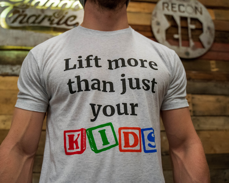 "Lift More Than Just your Kids" - Men's Tee