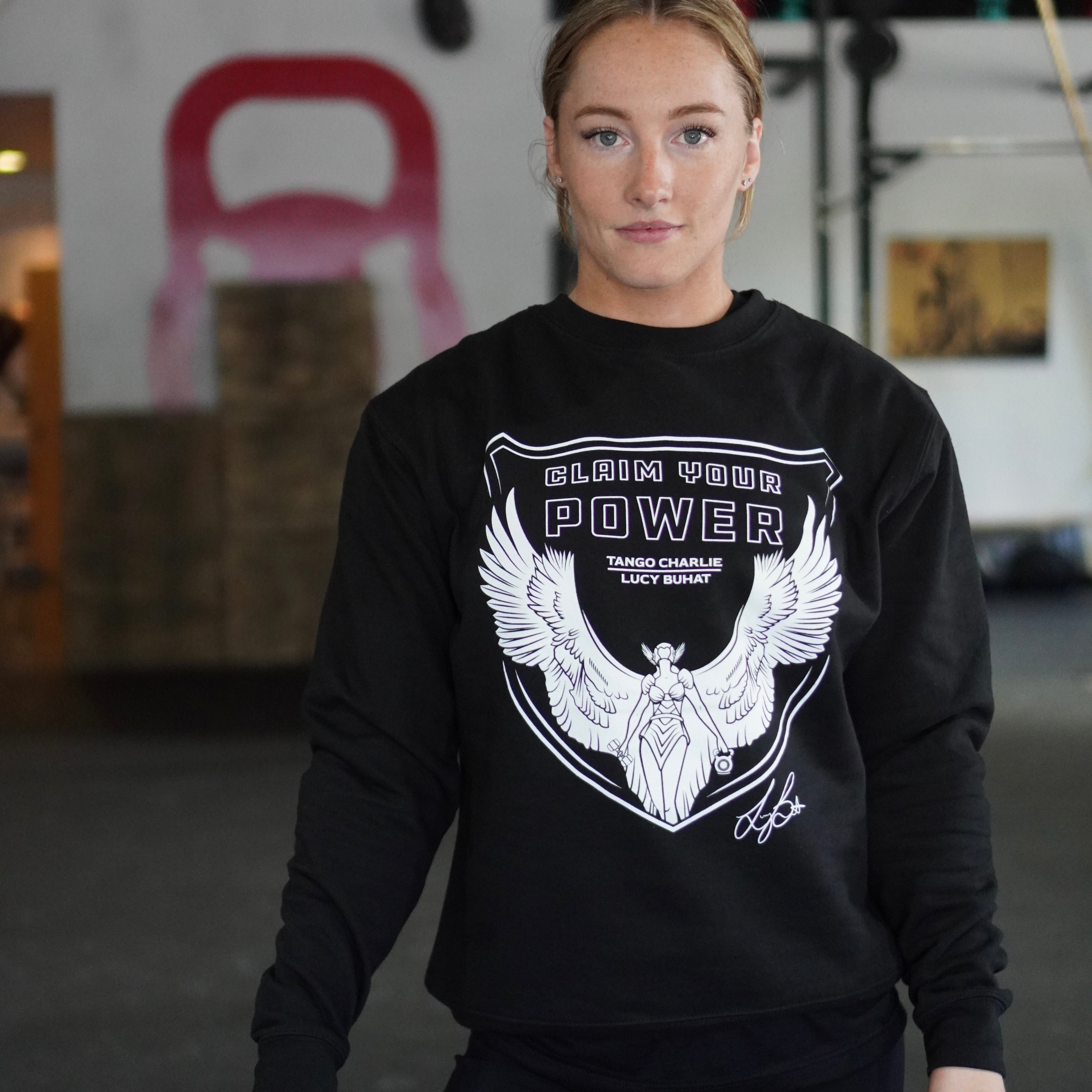 Lucy Buhat "Claim Your Power" - Unisex Crewneck