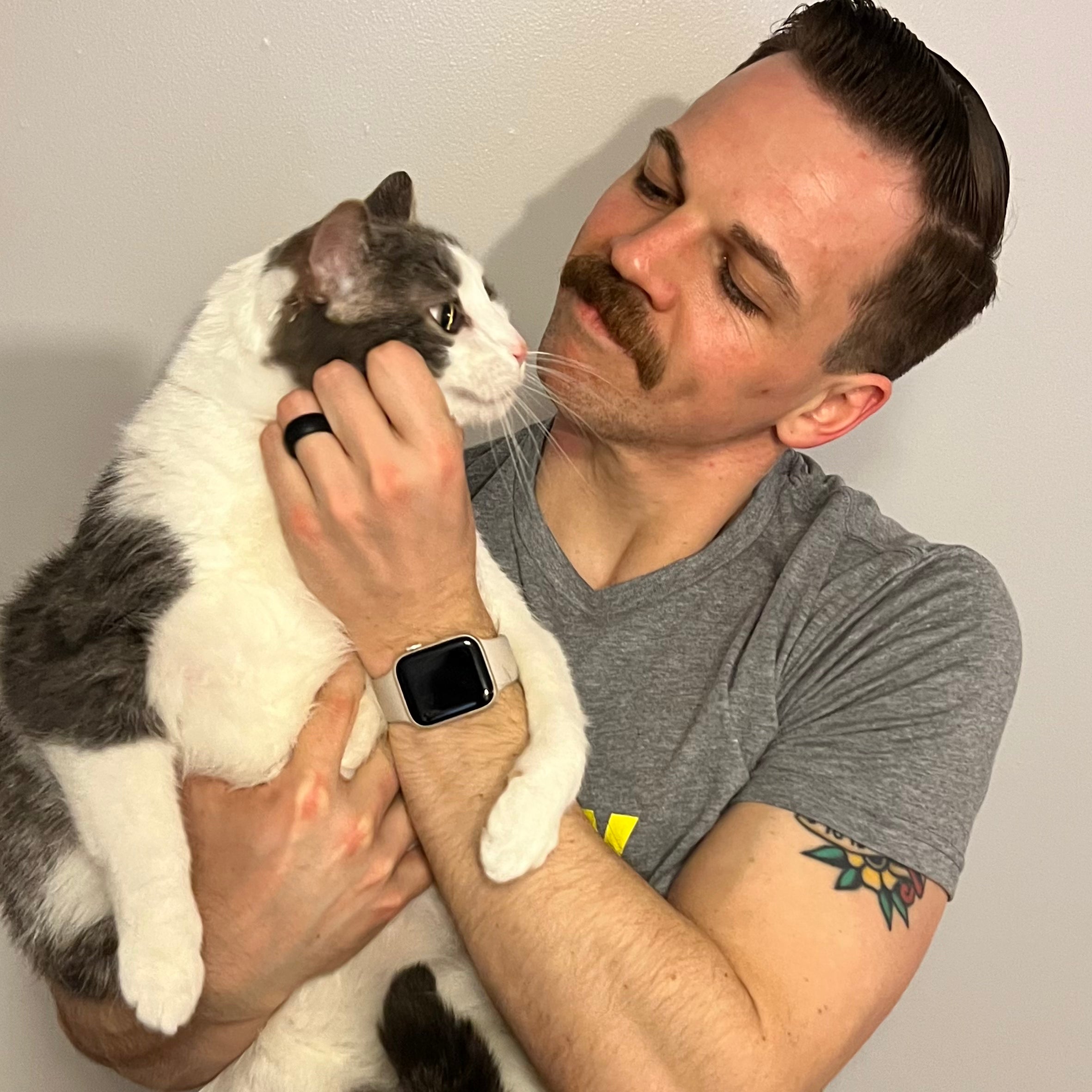 Lift Heavy. Scratch Cats. - Tee