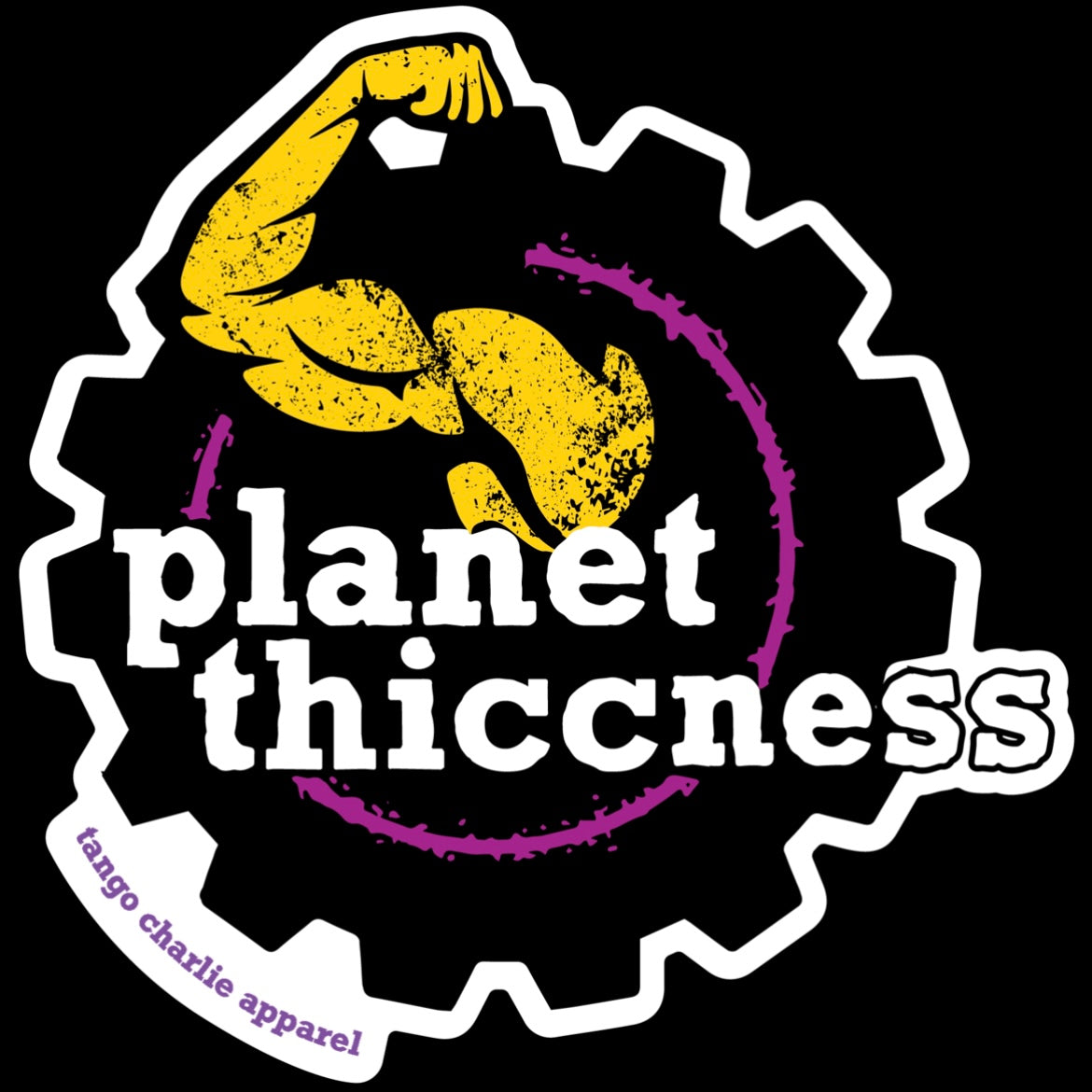 Planet Thiccness - Sticker