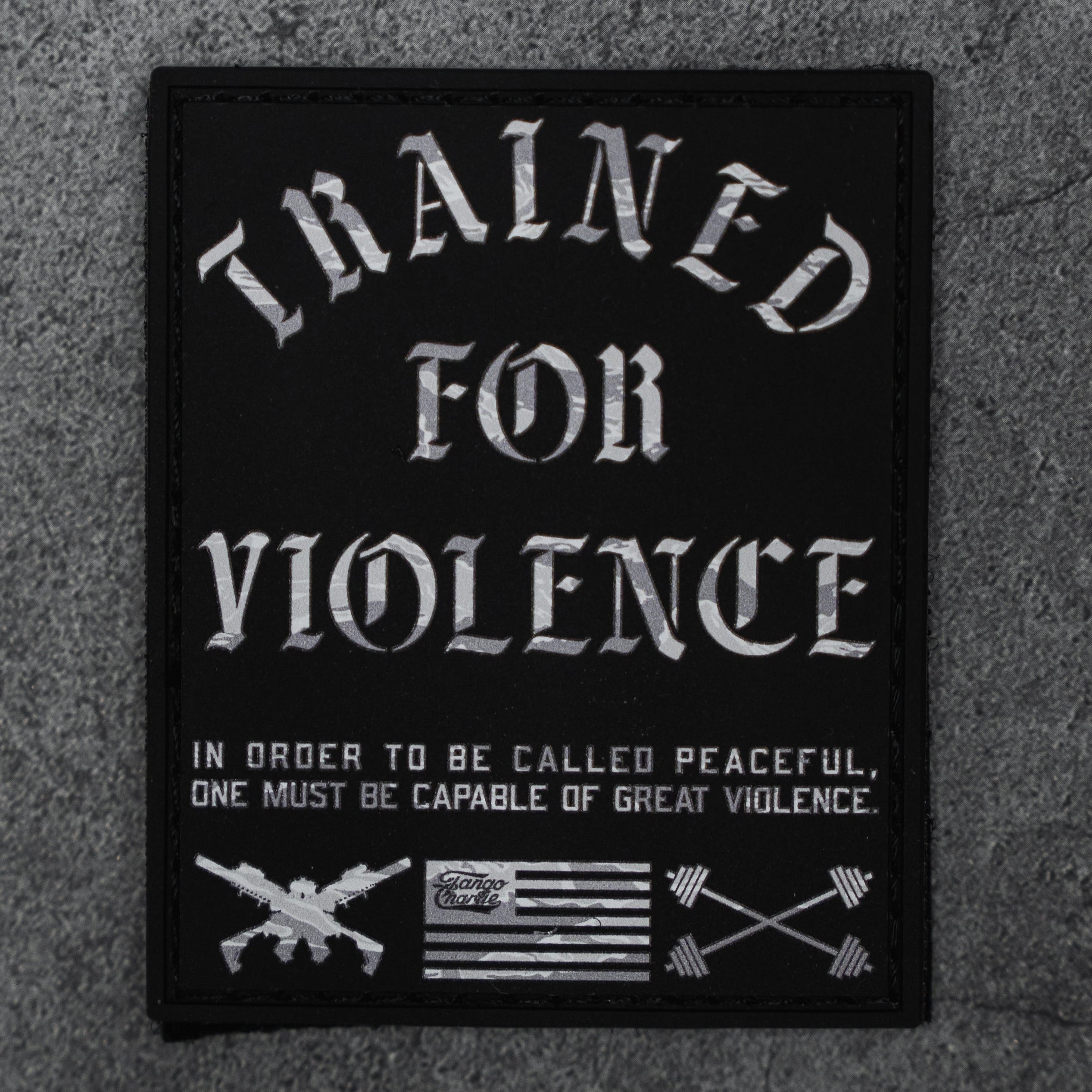 Trained For Violence - Patch