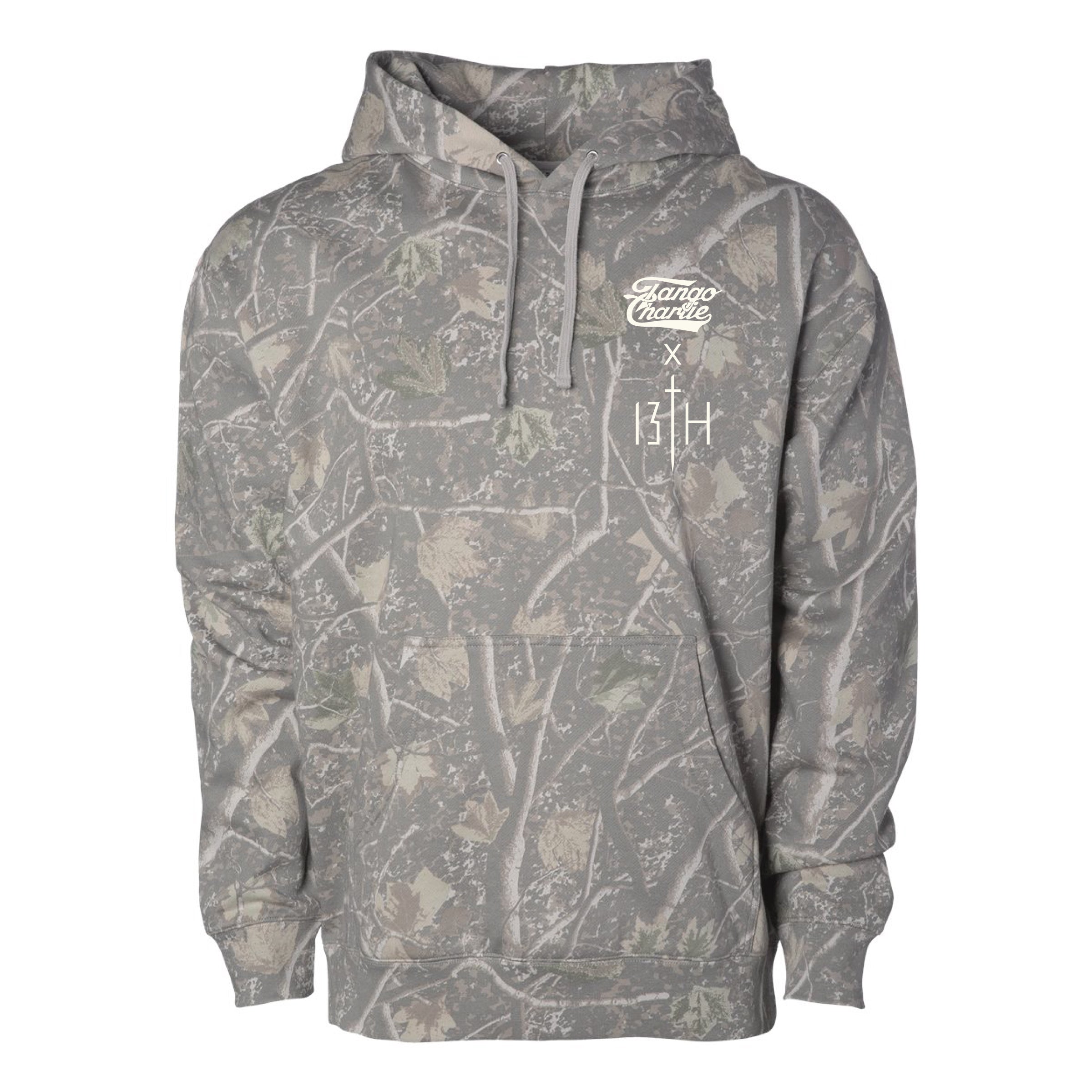 Lift Heavy Pray Hard - Deadwood Camo Hoodie