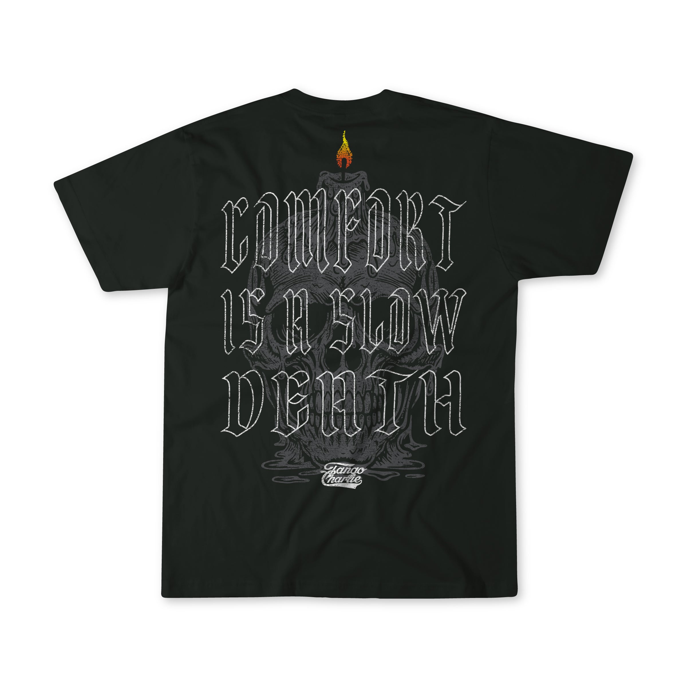 Comfort is a Slow Death - Black Premium Tee