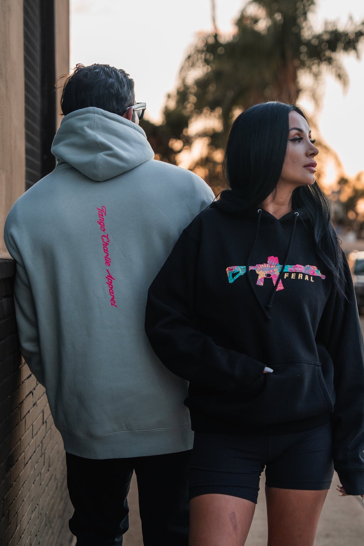Feral - Premium Dusty Sage Hoodie