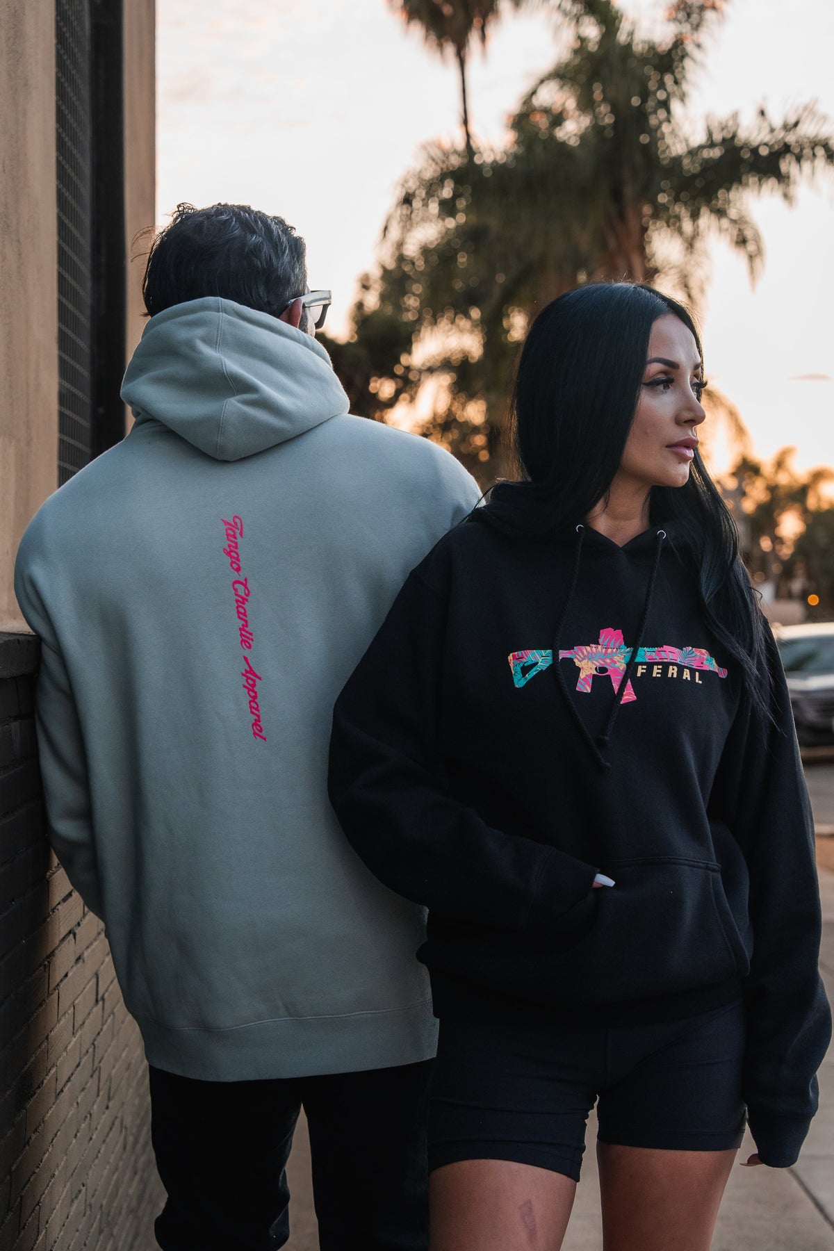 Feral - Premium Dusty Sage Hoodie