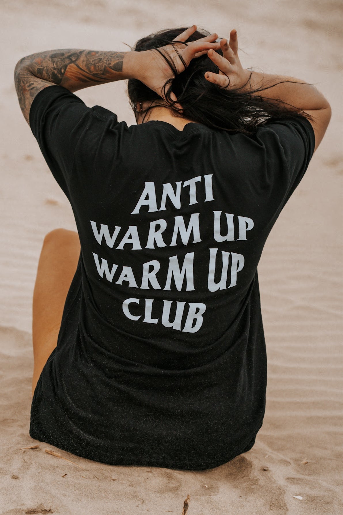 "Anti Warmup, Warmup Club" - Unisex Tee