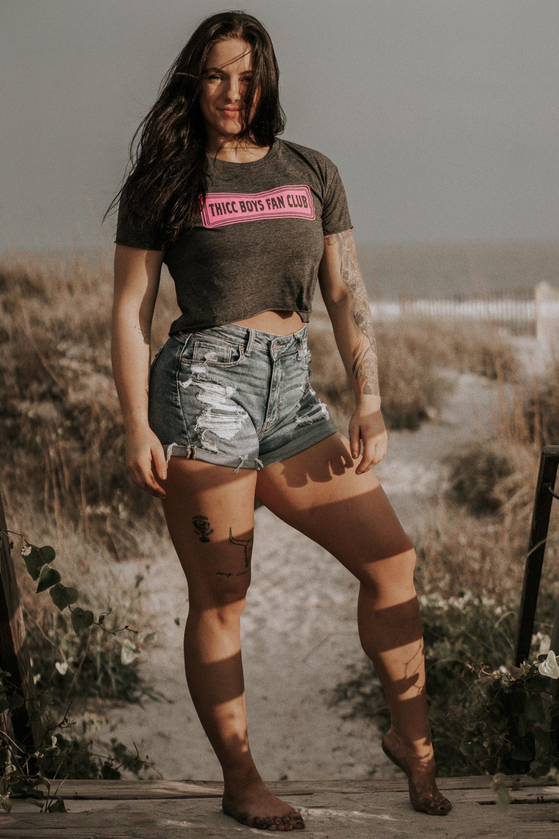 THICC Boys Fan Club - Crop Tee
