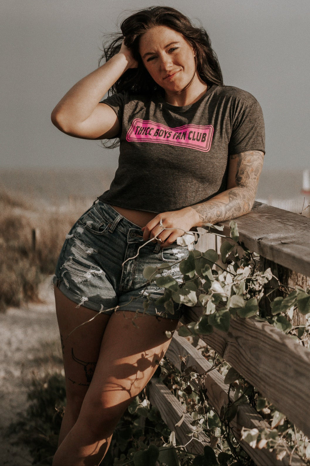 THICC Boys Fan Club - Crop Tee