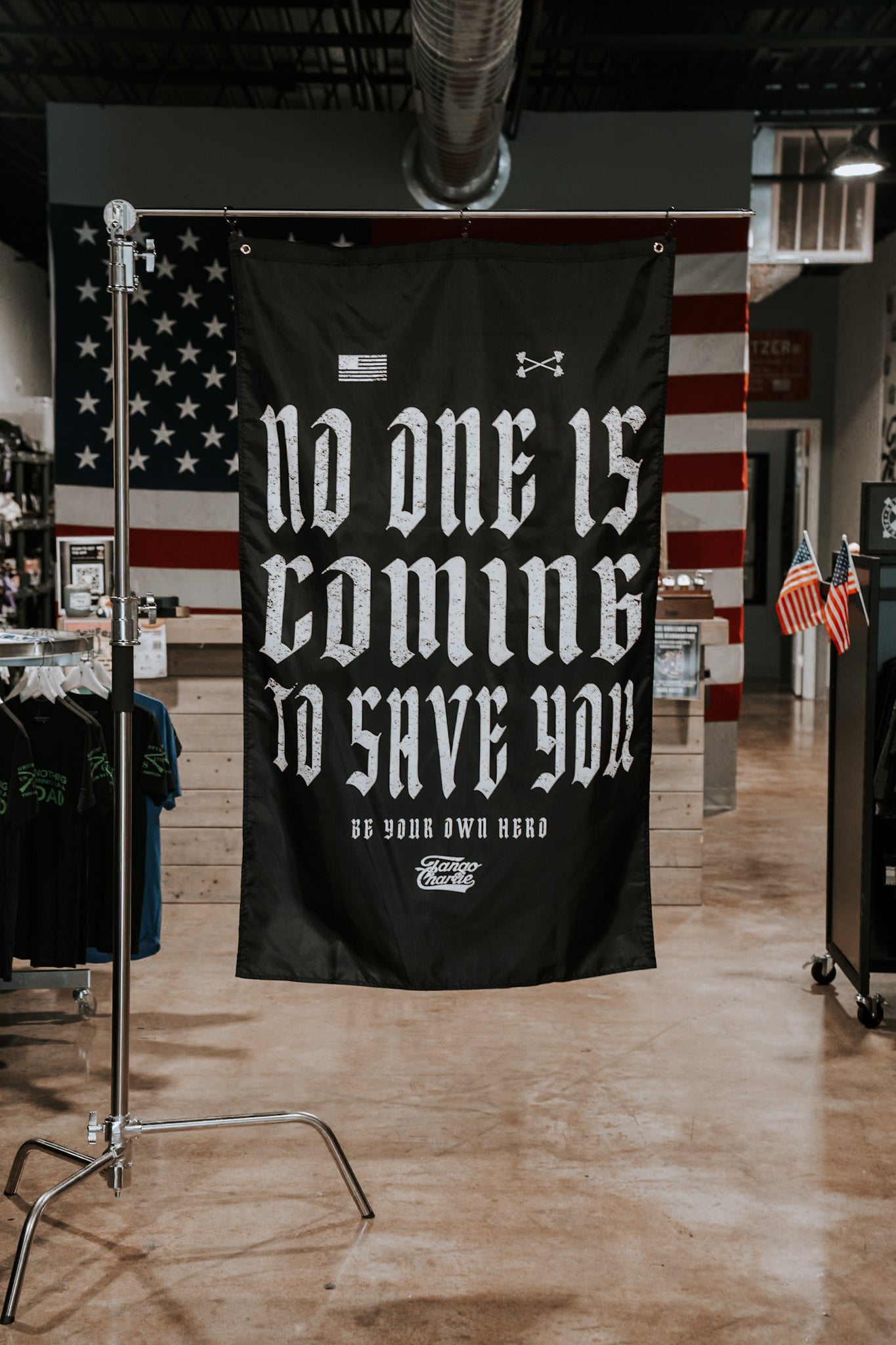 No One Is Coming To Save You - Flag