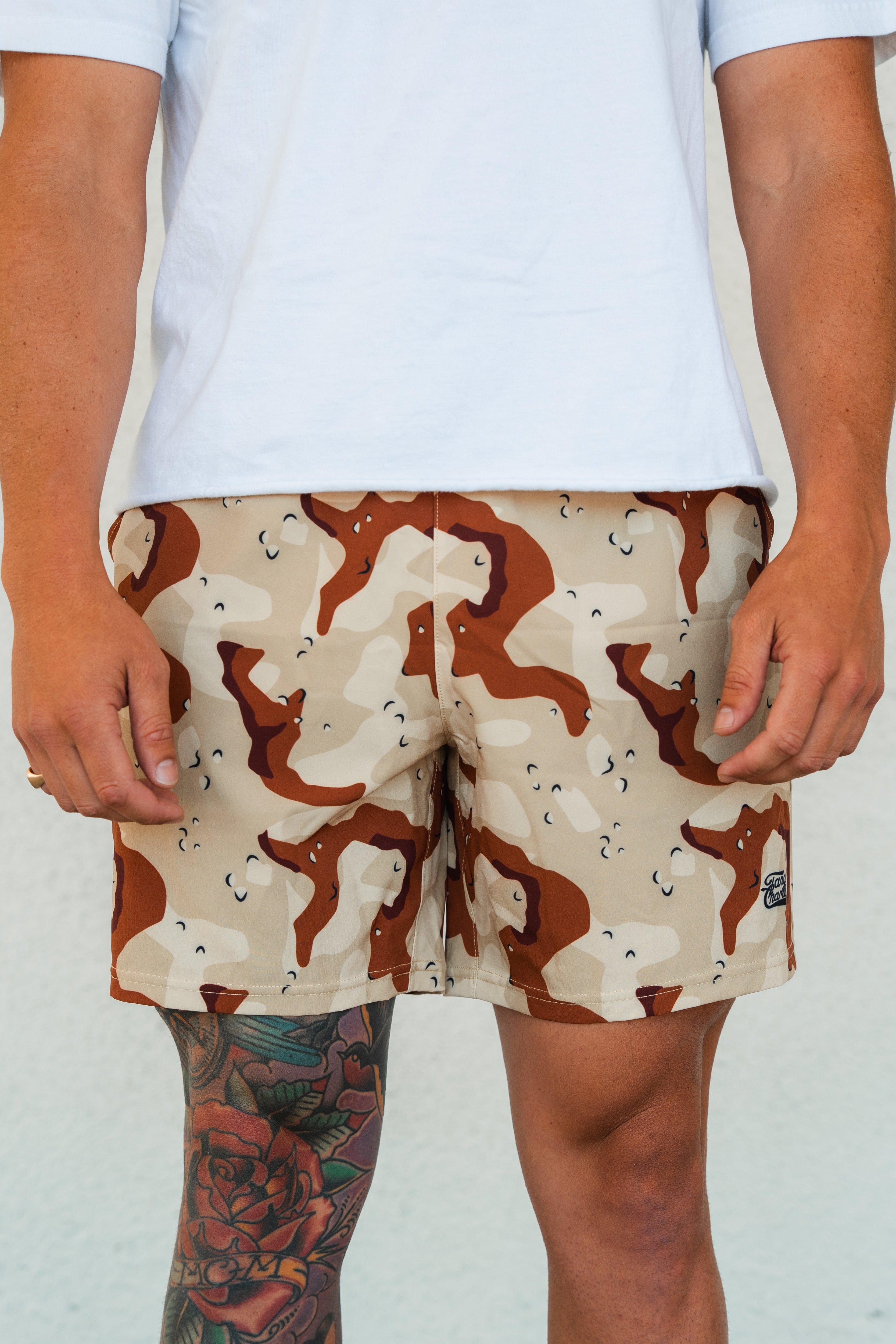 Men's Performance Training Shorts | 5.5"- Choco Chip