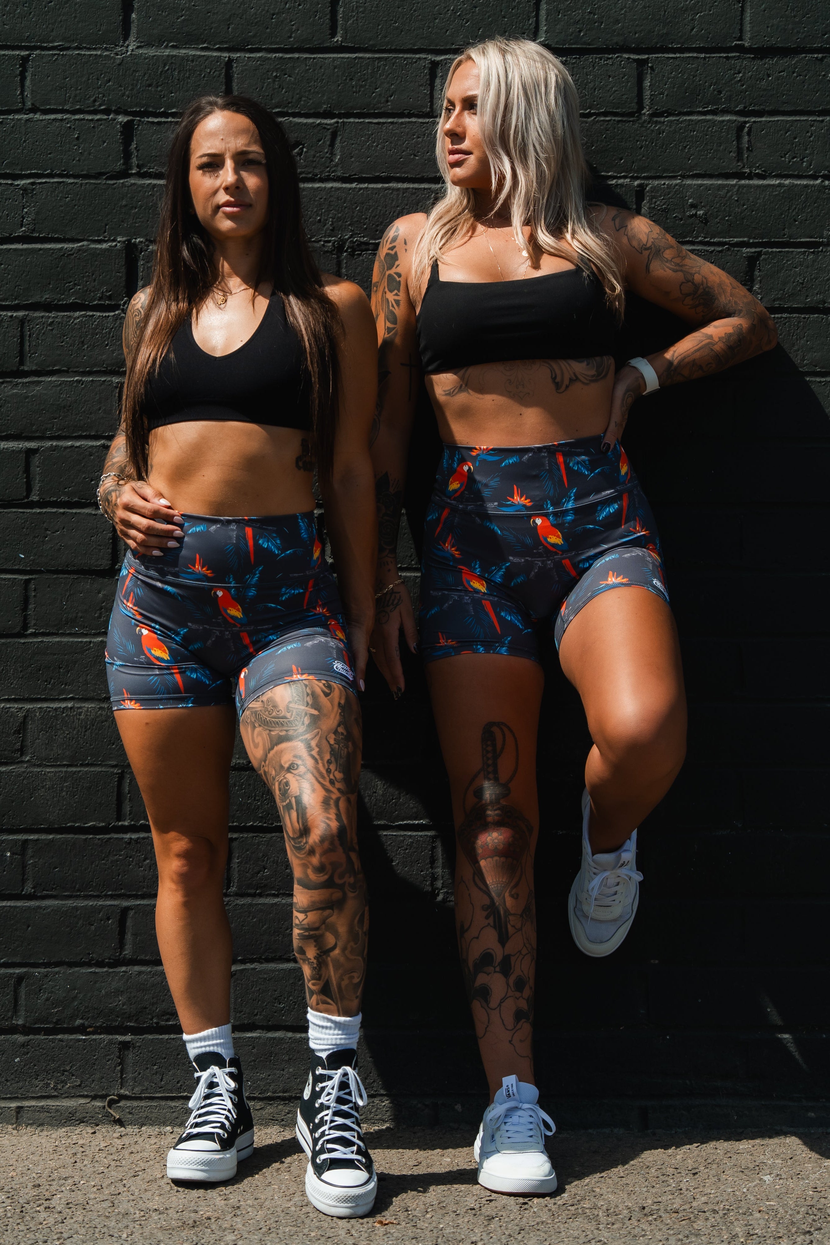 Women's High-Waisted Seamless Front Compression Training Shorts | Polly's Packing